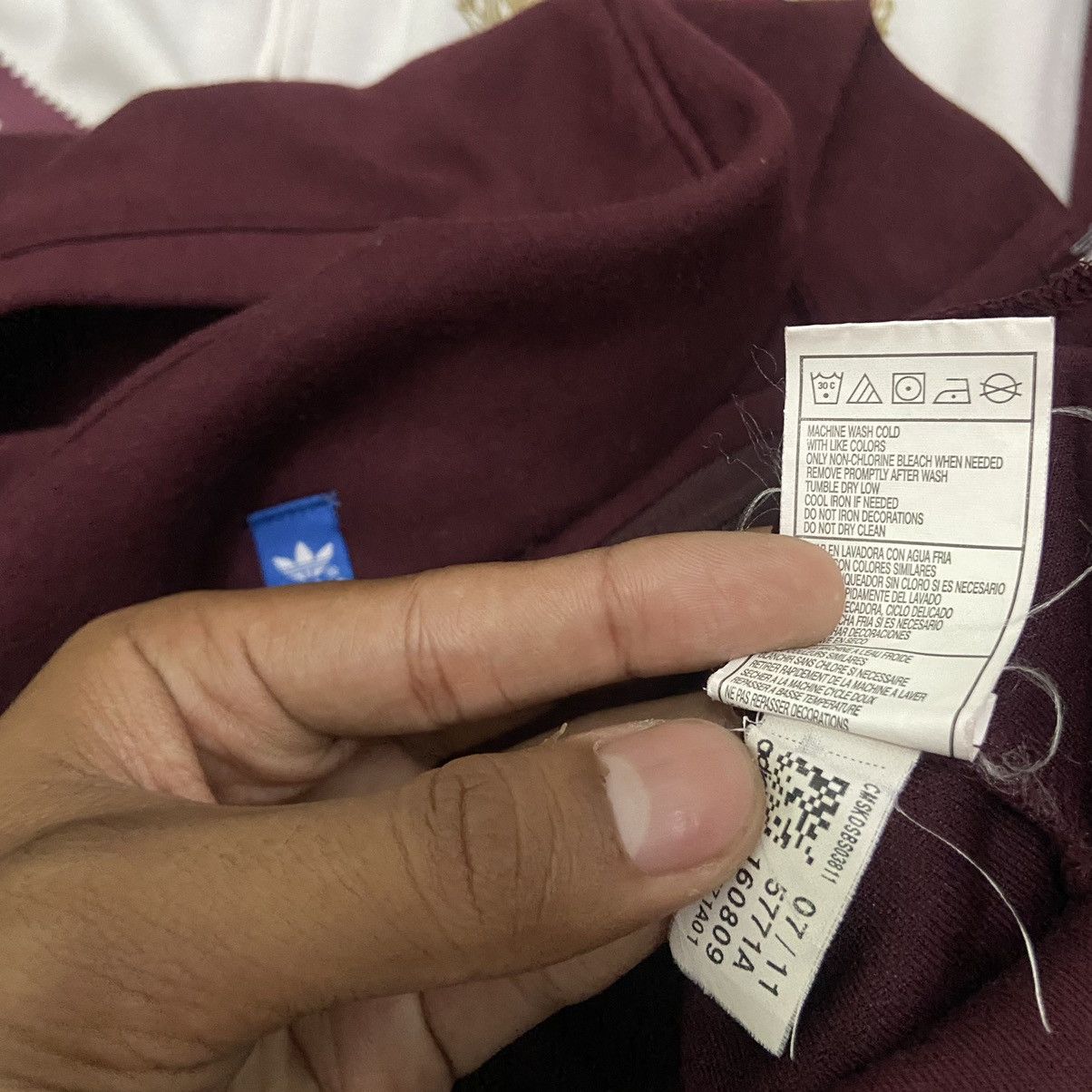 Adidas × Vintage Vintage Adidas Harvard track jacket top Red Hoodie Size US XL / EU 56 / 4 - 5 Thumbnail