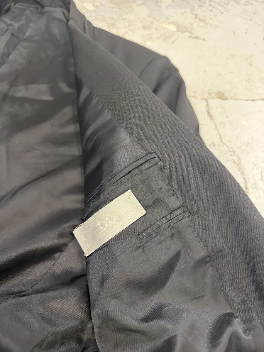 Dior AW2010 Dior Homme Black Blazer Jacket by Kris Van Assche Size US M / EU 48-50 / 2 - 8 Thumbnail