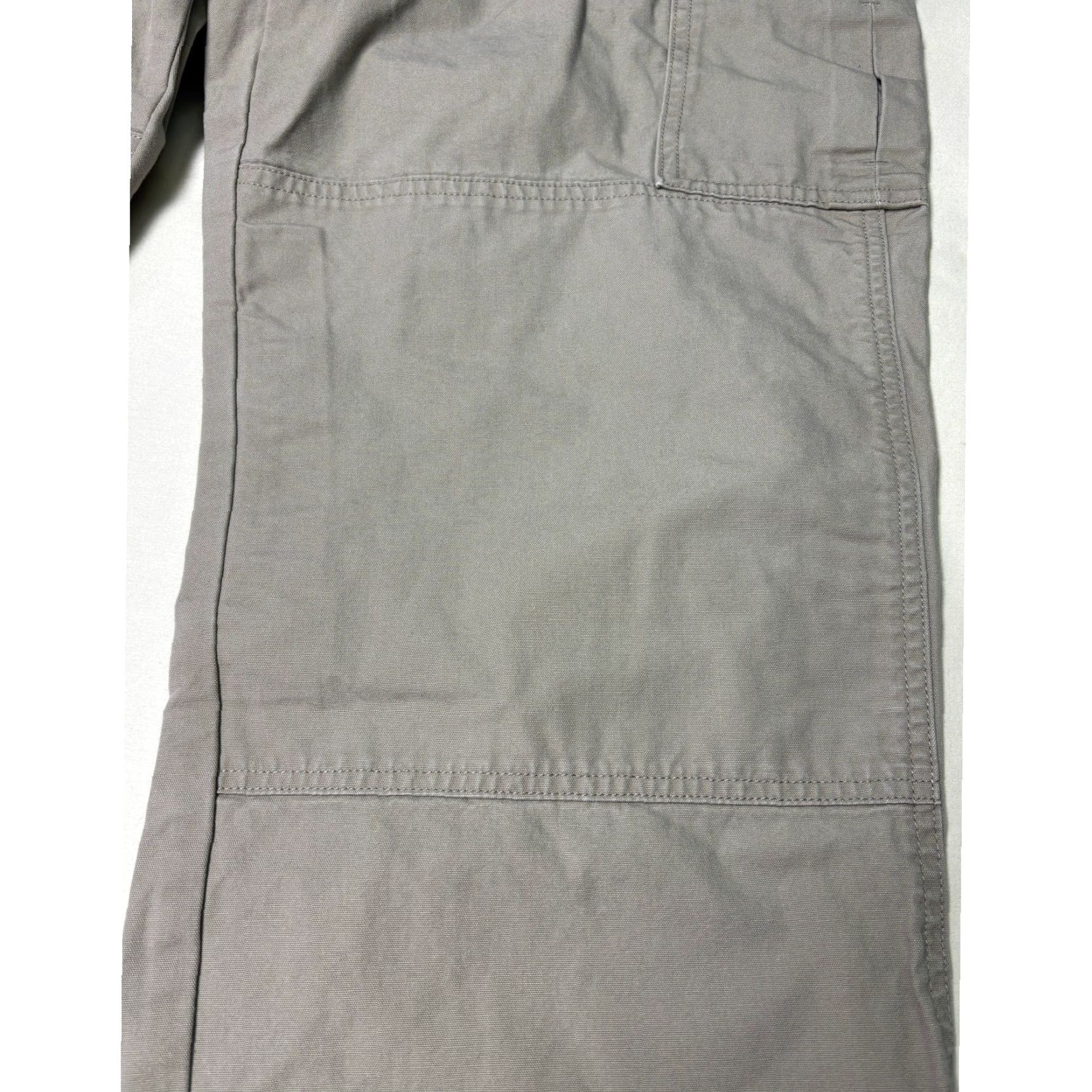 Vintage 5.11 Tactical Series Pants Mens 36x32 Khaki Cargo 100% Cotton Style 74251 Tan Beige Cargo Pocket Workwear Mil Spec Casual Mens Size US 36 / EU 52 - 2 Thumbnail