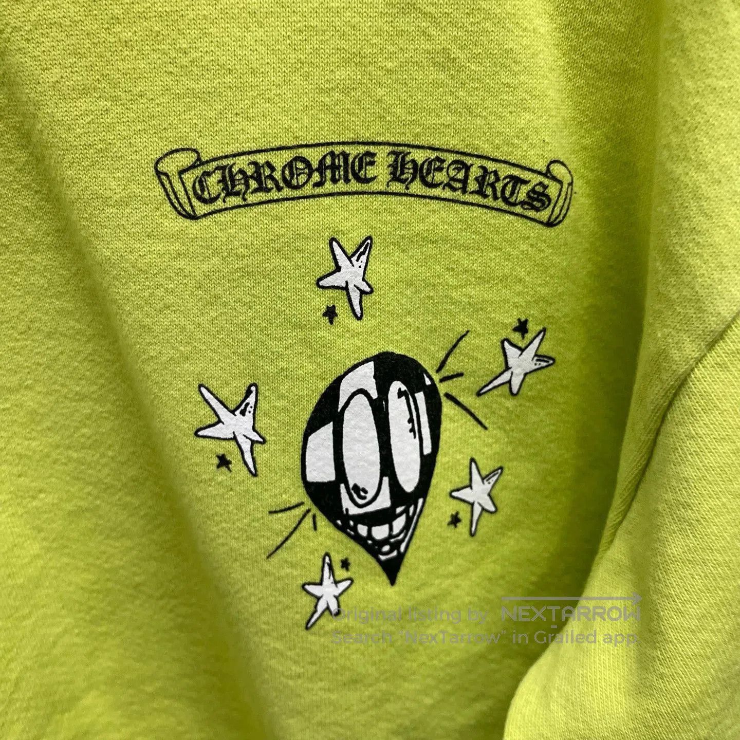 Chrome Hearts Green Graphic Long Sleeve Sweatshirt Size M. Size US M / EU 48-50 / 2 - 4 Thumbnail
