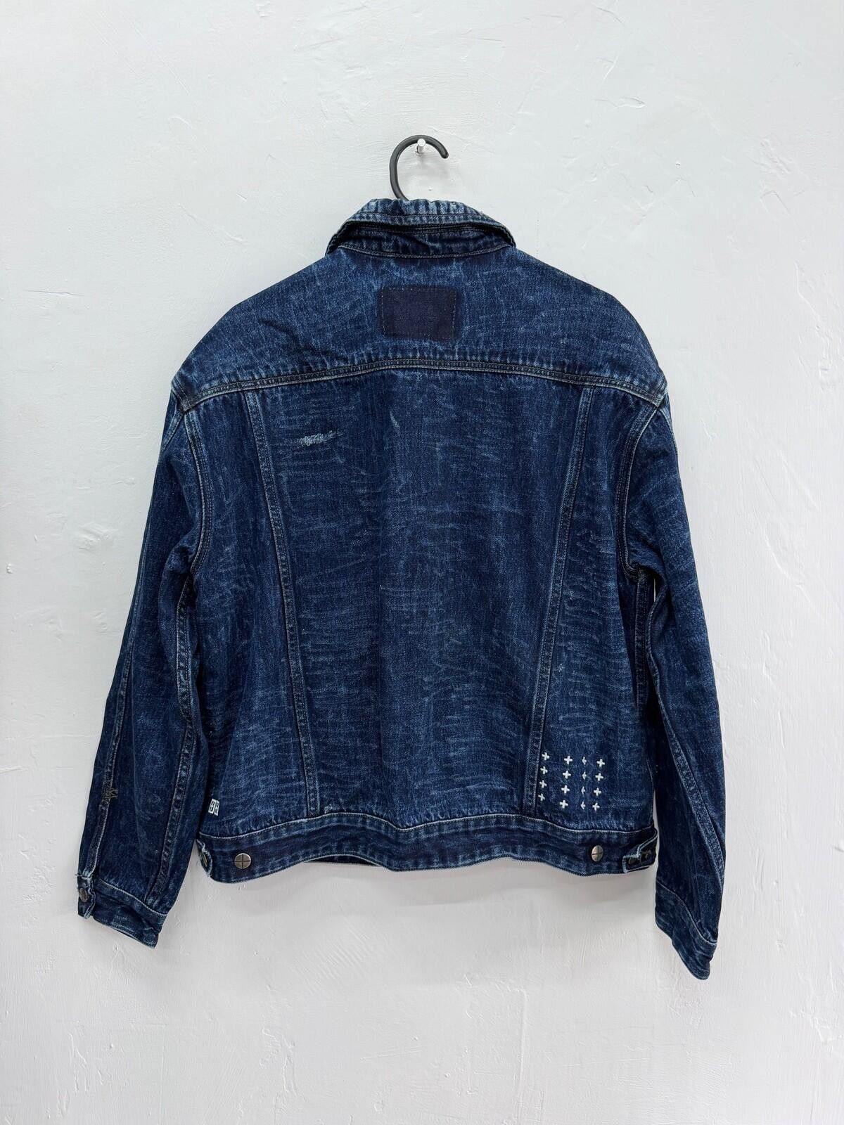 Ksubi new ksubi mens denim jacket oversized blue medium m Size US M / EU 48-50 / 2 - 5 Thumbnail