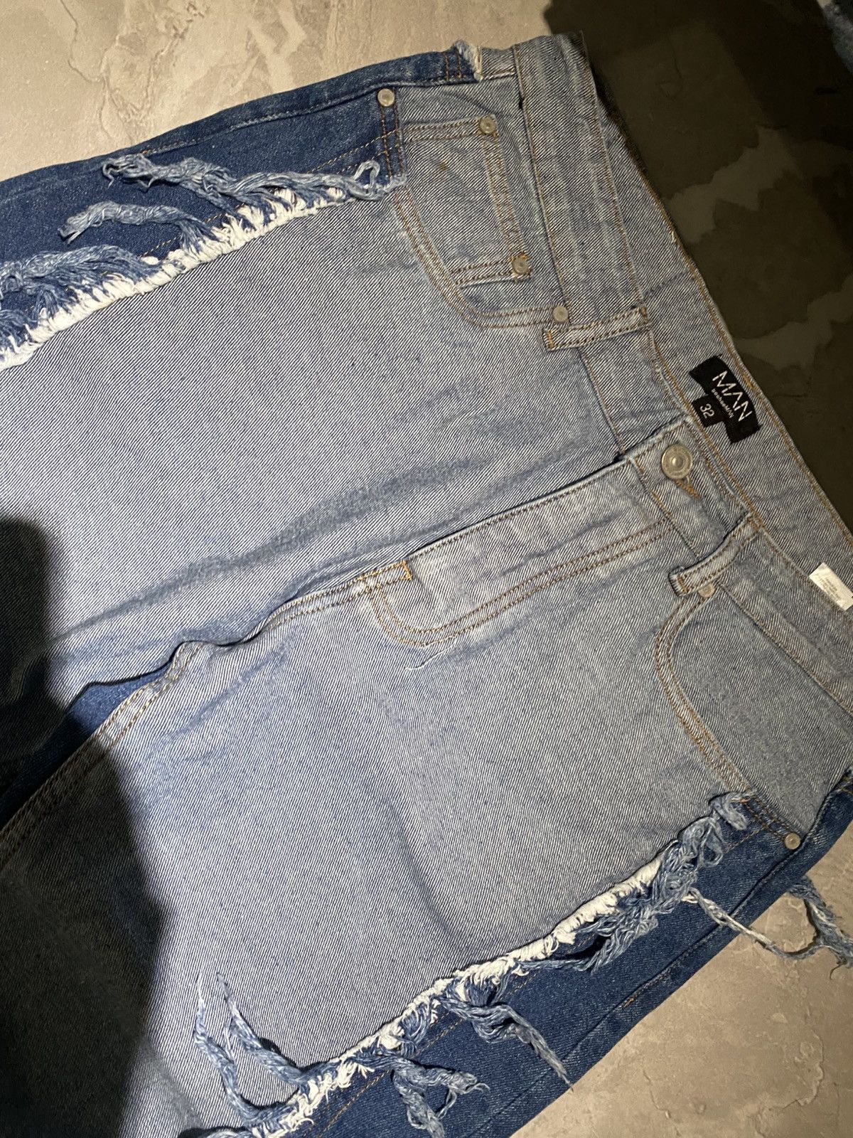 Japanese Brand Designer Archive Japanese Distressed Jean/ Number Nine Style Size US 32 / EU 48 - 3 Thumbnail