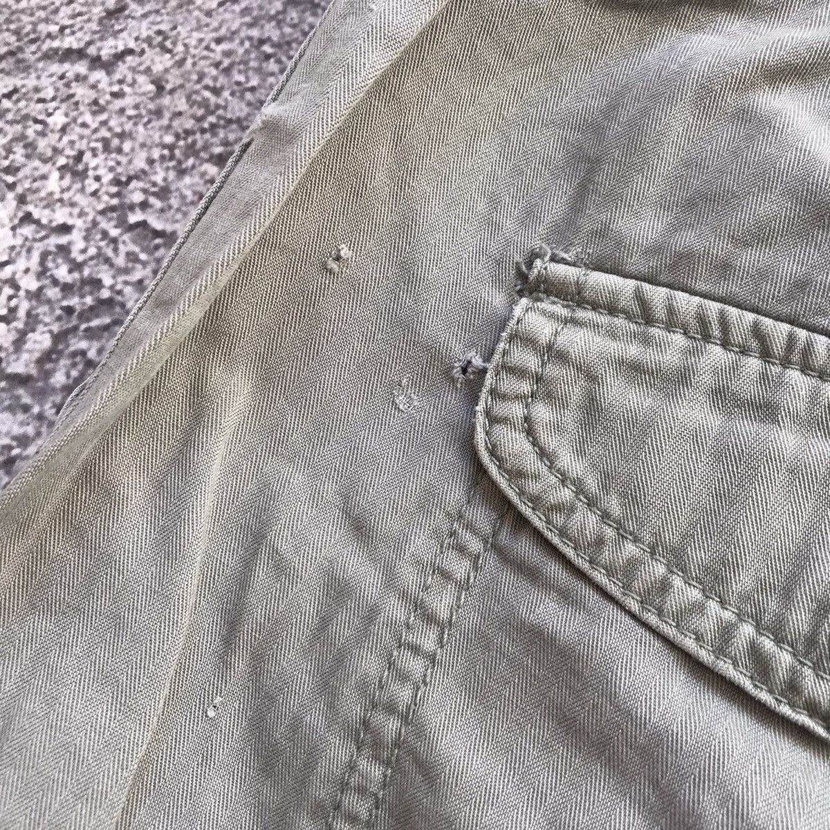 Vintage Vintage 90s Baggy Cargo Pants Distressed Parachute Streetwea Size 30" / US 8 / IT 44 - 9 Thumbnail