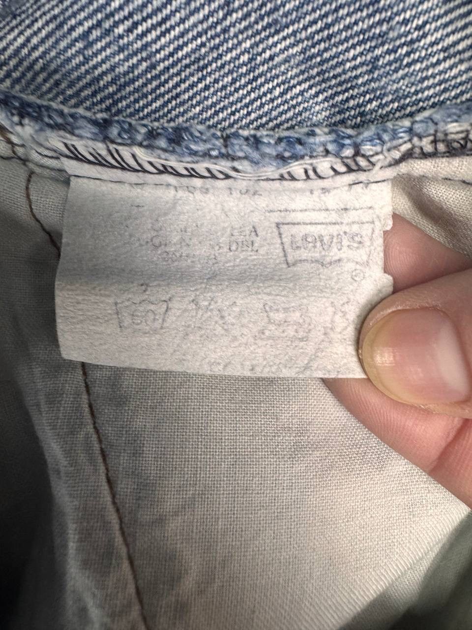 Levi's Levis 520 Women Blue Denim Jeans Cargo Vintage 70s rare Size 30" / US 8 / IT 44 - 10 Thumbnail