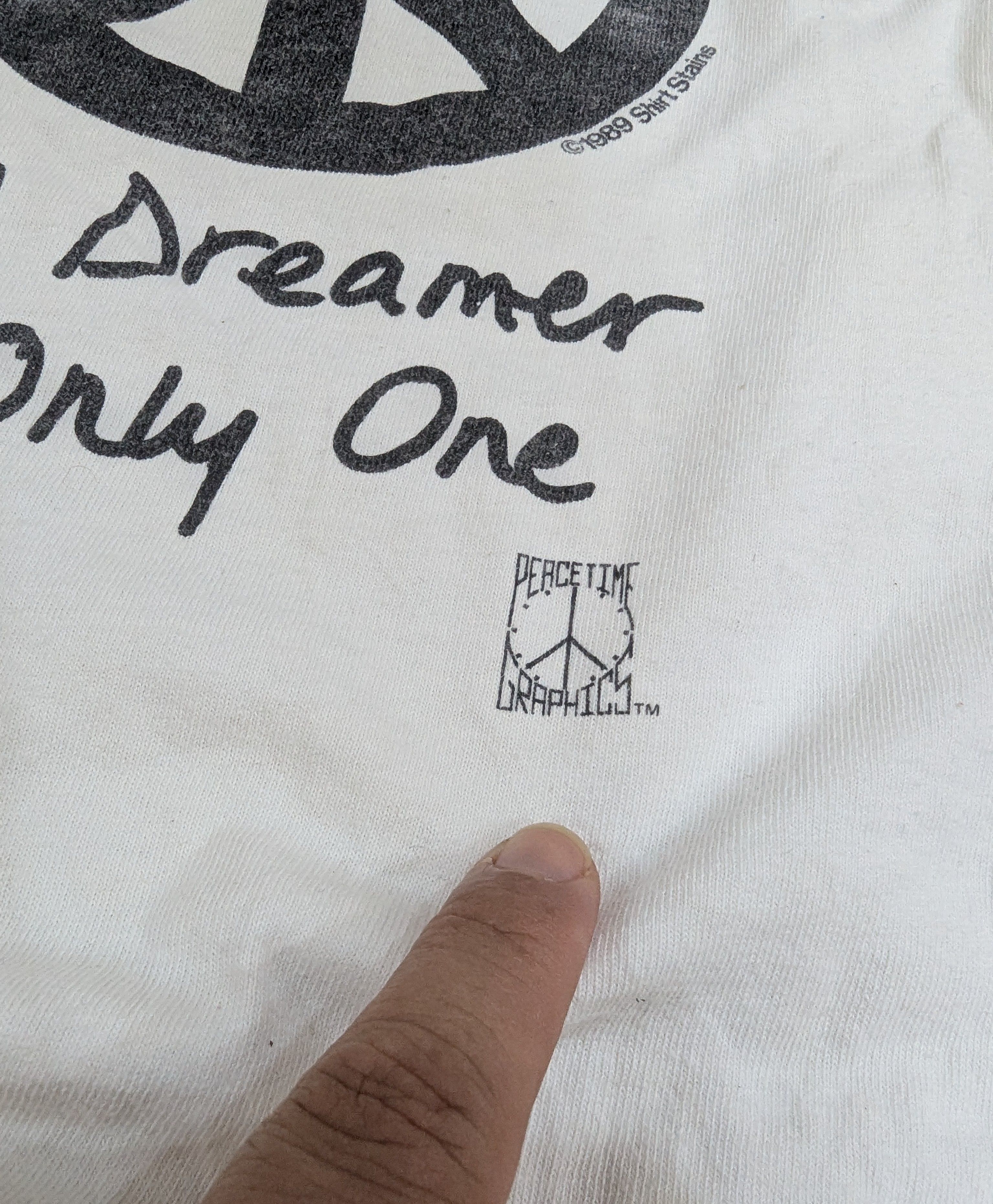 Fruit Of The Loom John Lennon 90's shirt Size US XL / EU 56 / 4 - 5 Thumbnail