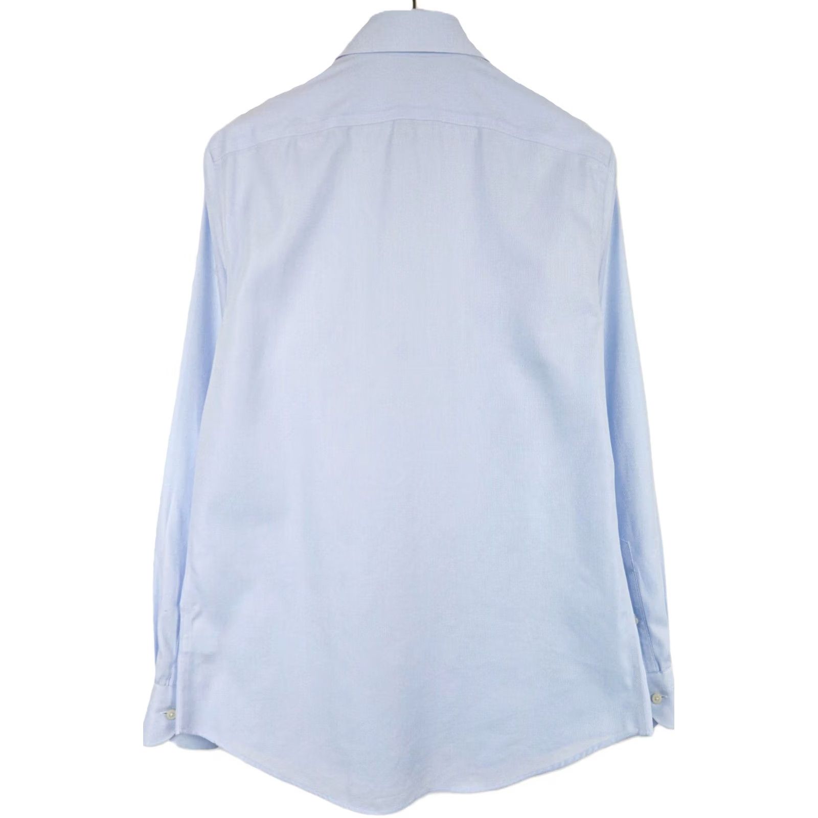 Suitsupply Suitsupply Slim Fit Formal Shirt Men's 39/15 1/2 Blue Cutaway Button Up Dress Shirt Size 40R - 2 Thumbnail
