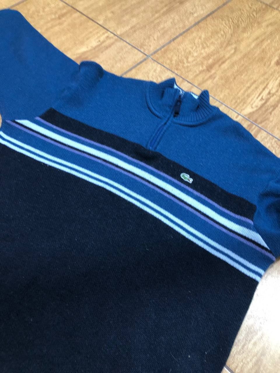 Lacoste Vintage Lacoste Y2K Streetwear Long Sleeve KNIT SWEATER Size US XXL / EU 58 / 5 - 12 Thumbnail