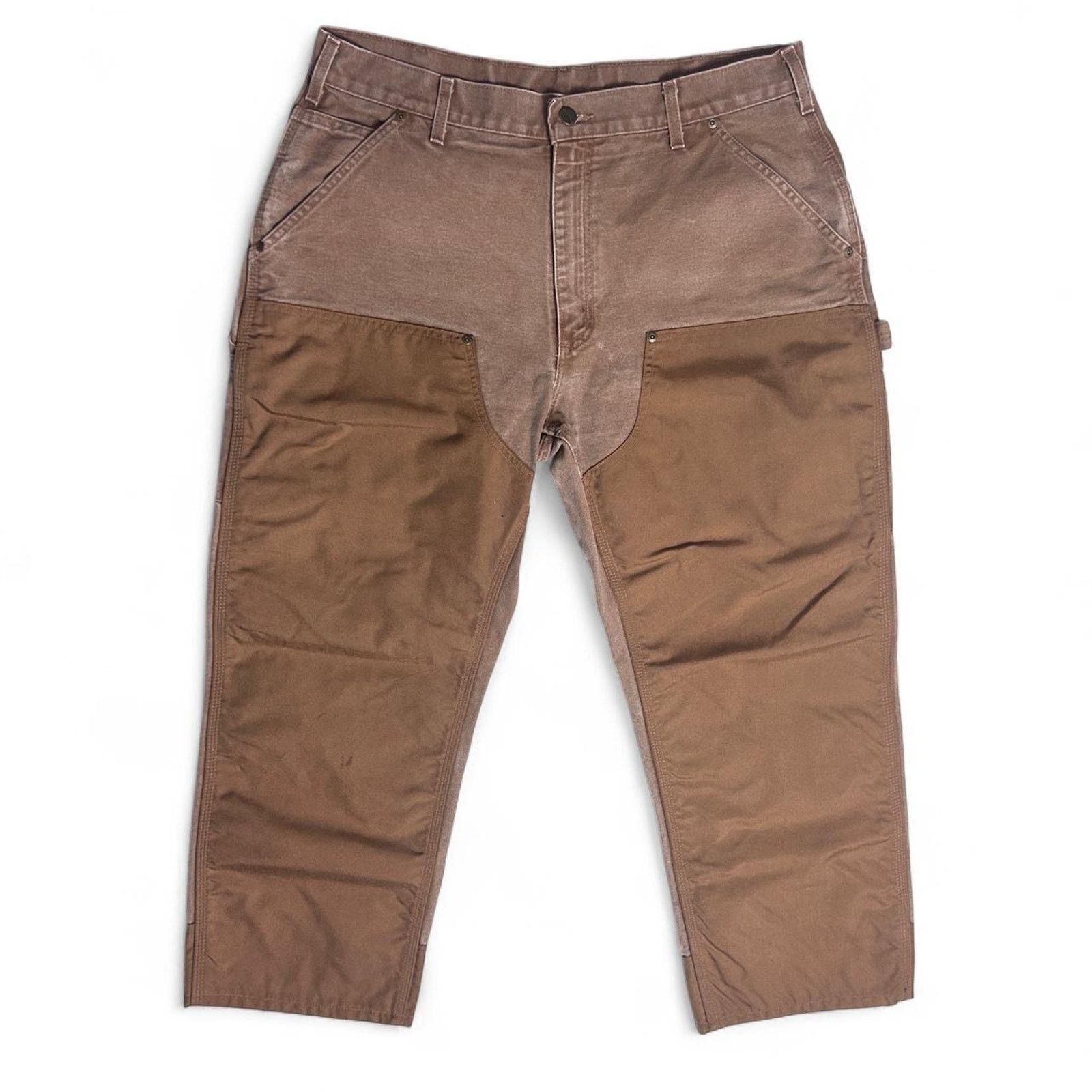 Carhartt Carhartt B192 BRN Vintage Double Knee Briar Guard Pants 36” Size US 36 / EU 52 - 1 Thumbnail