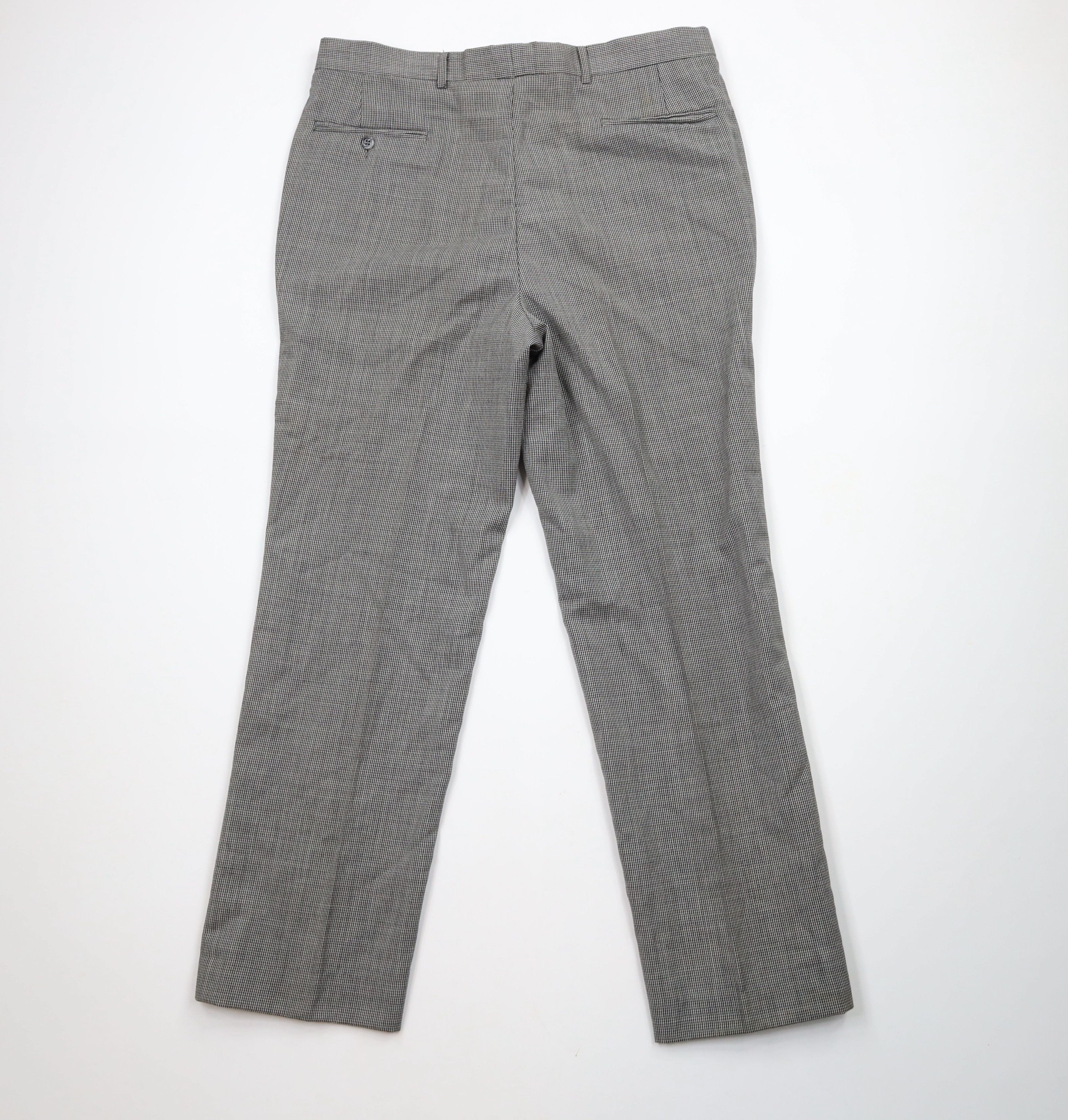 Vintage Vintage 90s Streetwear Houndstooth Wool Chino Pants USA Size US 36 / EU 52 - 10 Thumbnail
