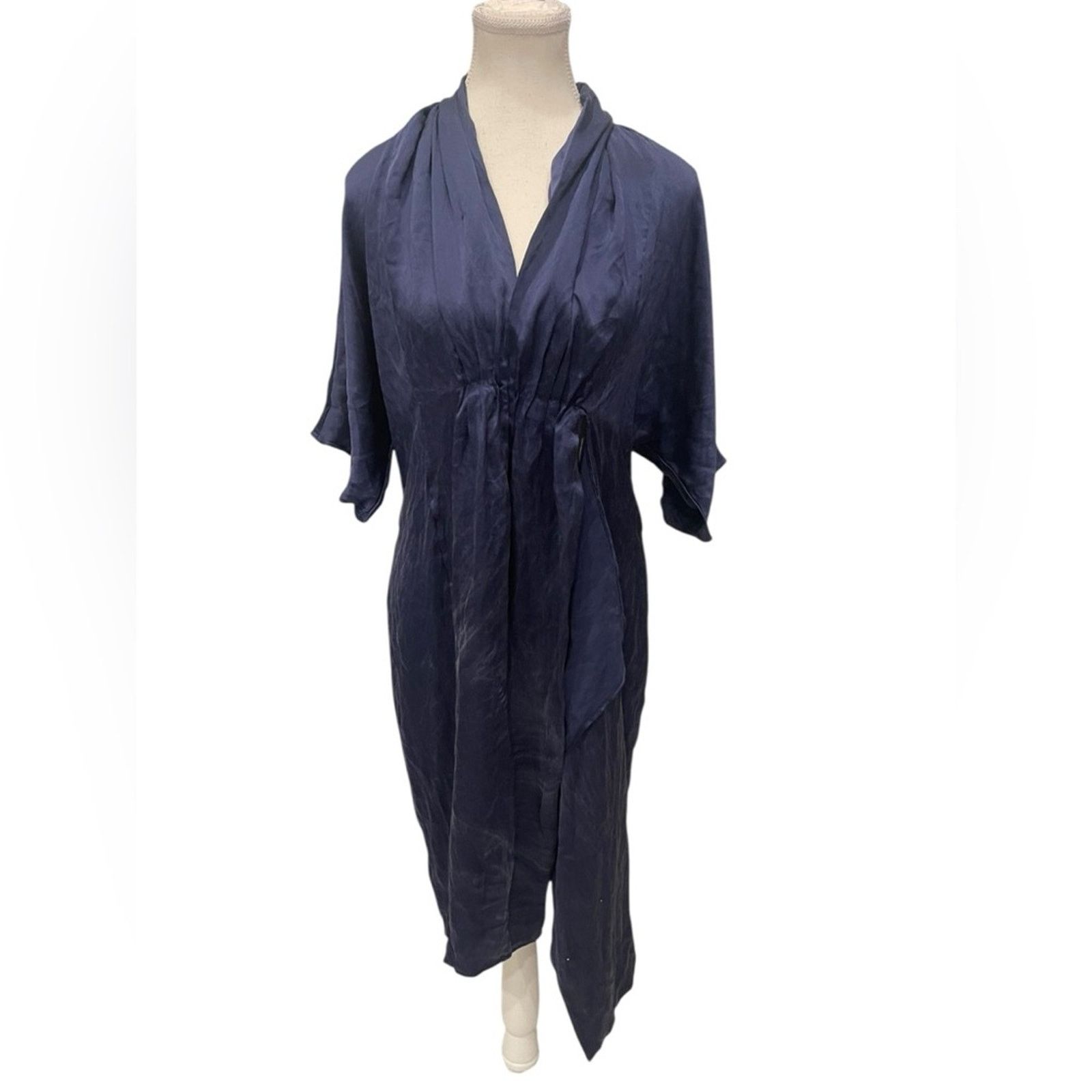 Malo Malo Midnight Blue Women's Robe Size:42 Size ONE SIZE - 7 Thumbnail