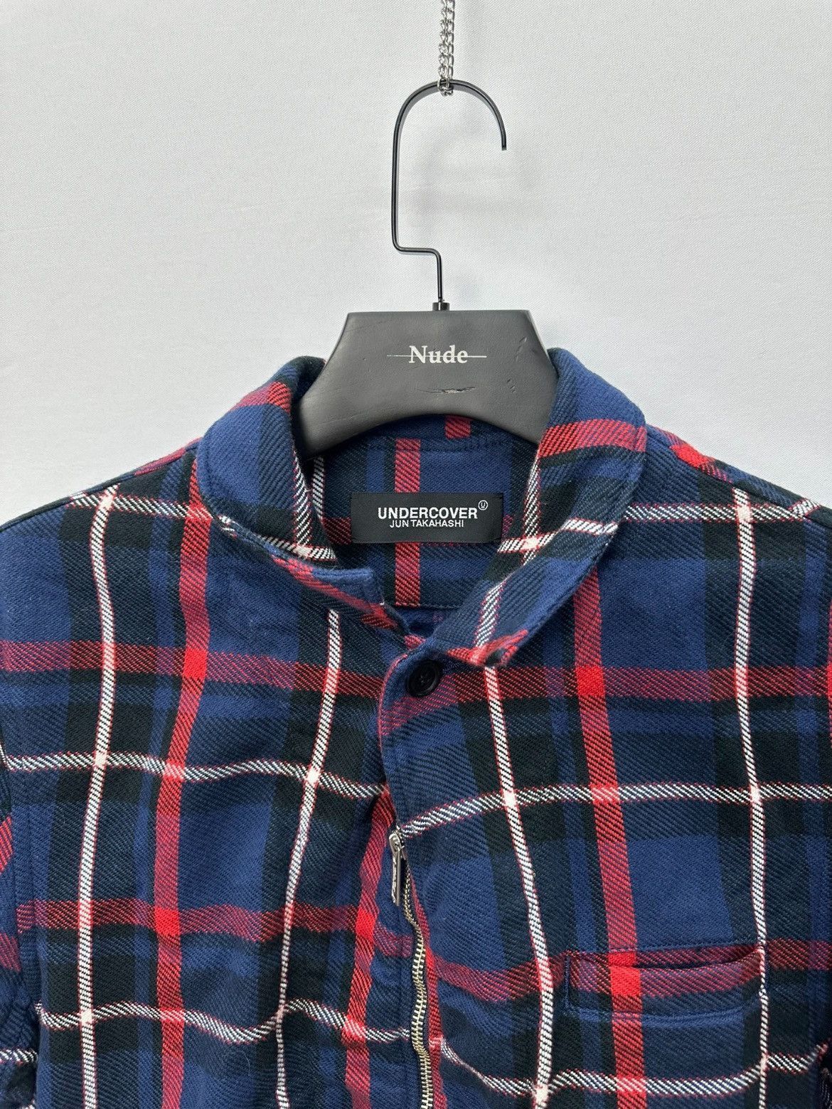 Undercover Undercover distressed plaid jacket - DMC-2508 Size US XXL / EU 58 / 5 - 5 Thumbnail