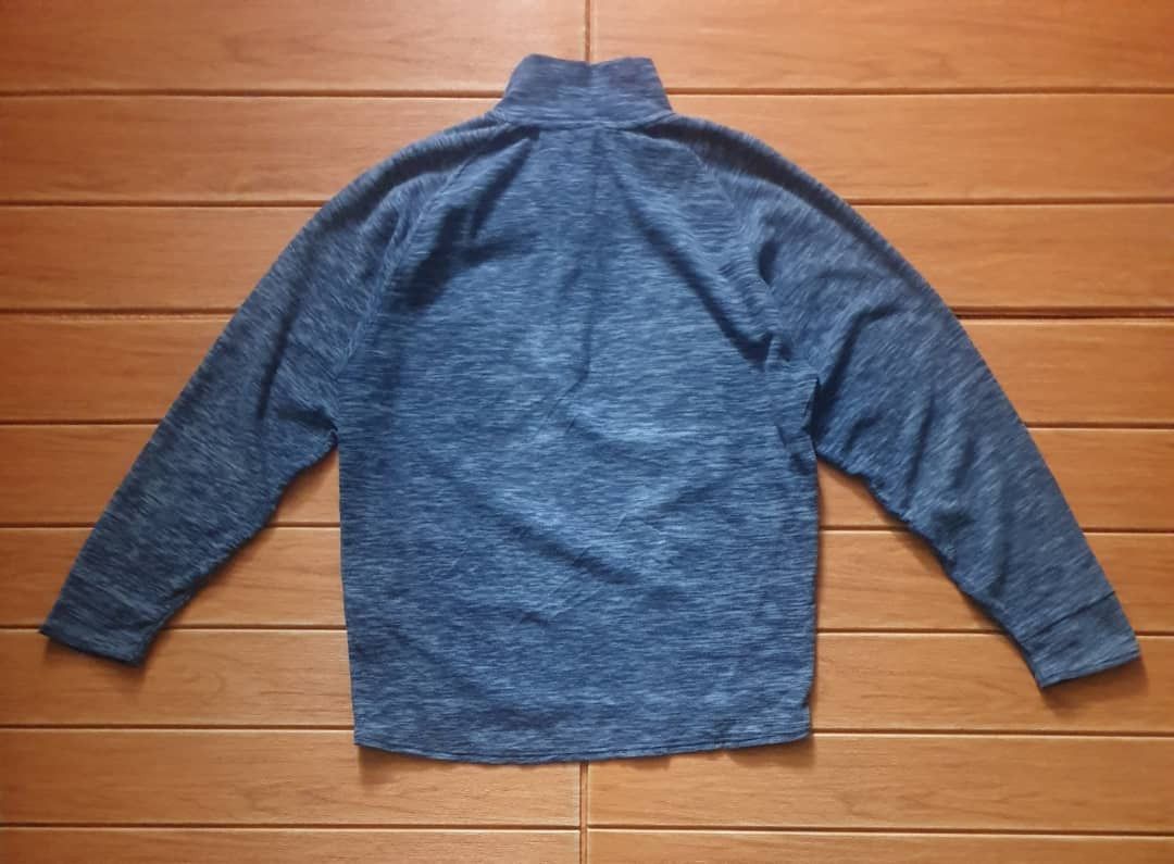 Japanese Brand Outdoor blue colour half zipper Longsleeve shirt Size US L / EU 52-54 / 3 - 7 Thumbnail
