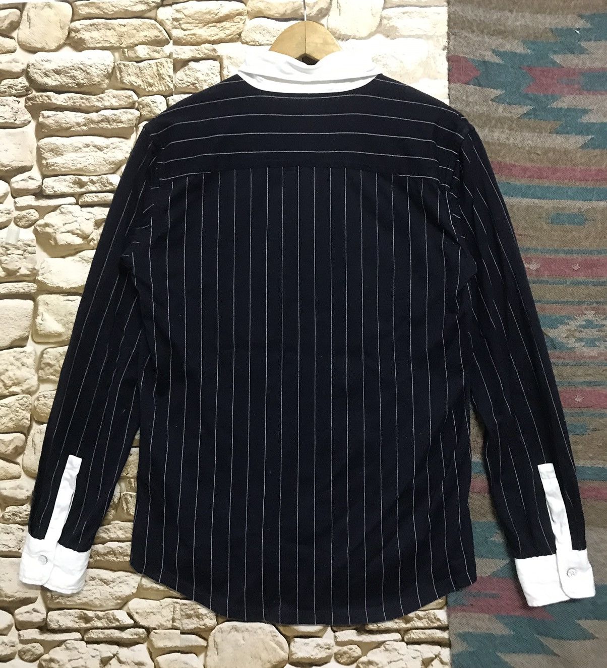 Fila × Vintage Vintage Fila 100 Stripe made Japan Size US M / EU 48-50 / 2 - 2 Thumbnail