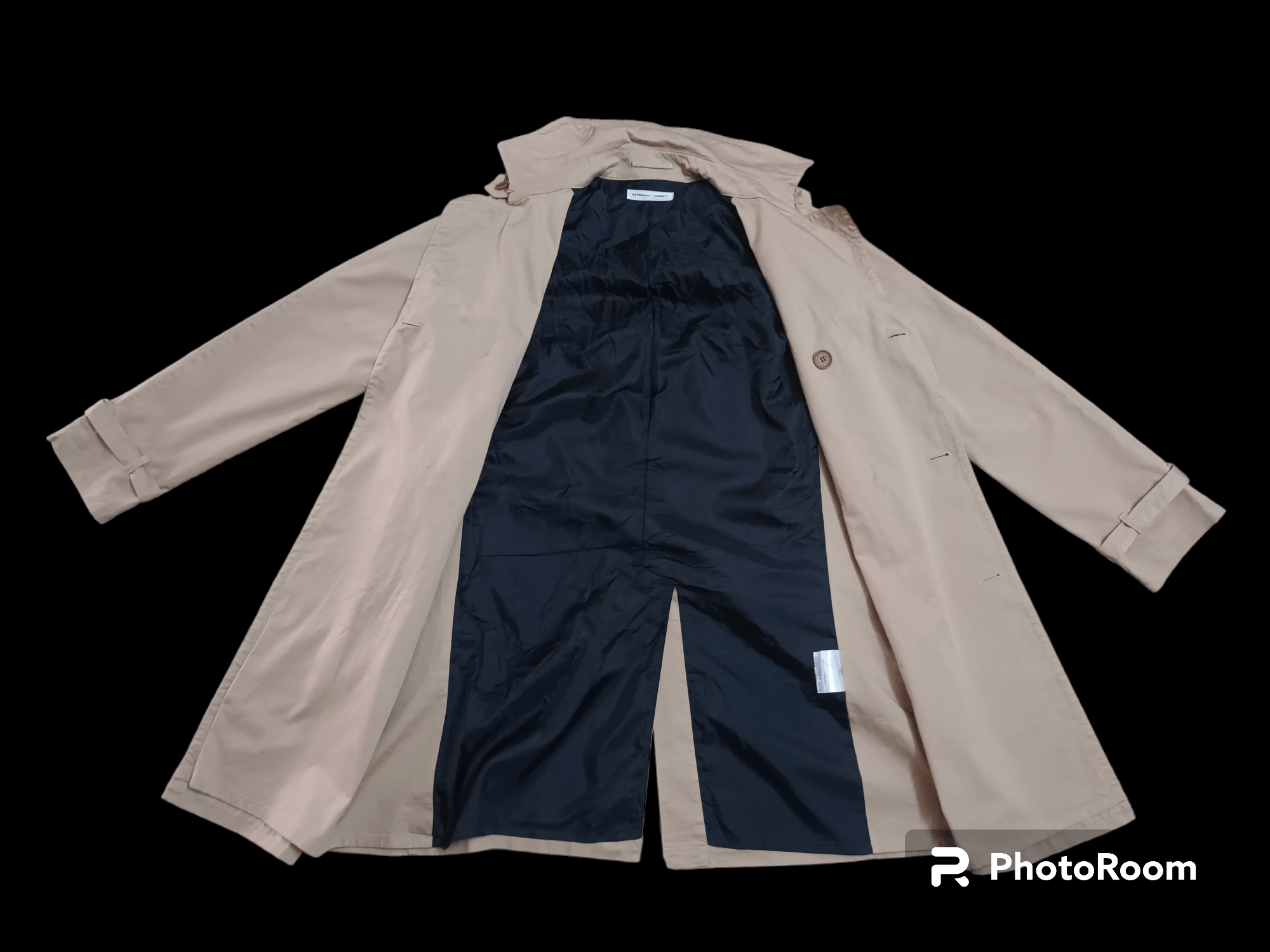 Katharine Hamnett London 🔥 KATHARINE E HAMNETT LONG COAT / JACKET 🔥 Size L / US 10 / IT 46 - 8 Thumbnail