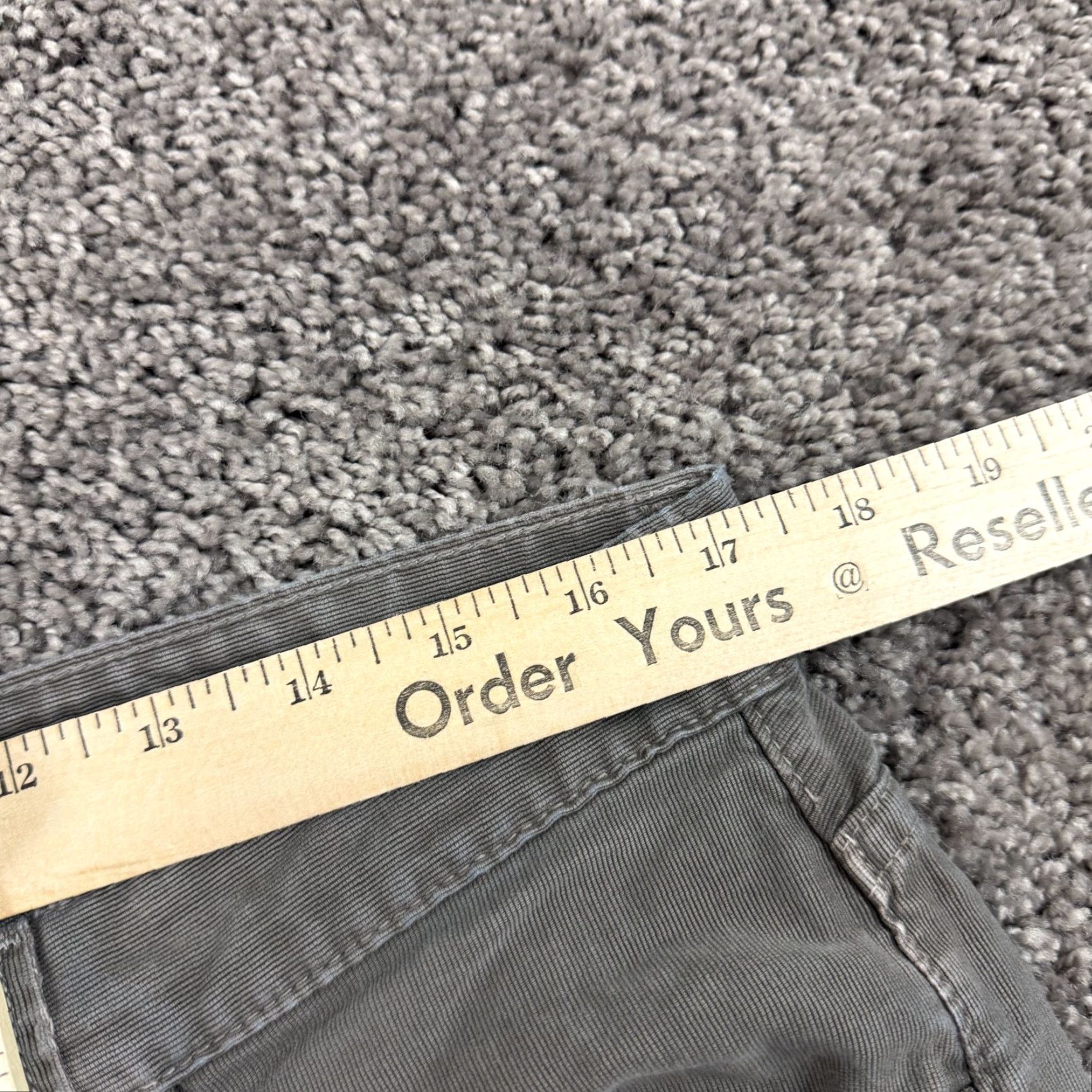 Citizens Of Humanity Citizens of Humanity Pants Mens 36 Brown Straight Relaxed Fit 100% Cotton USA Shirt? Size US 36 / EU 52 - 5 Thumbnail