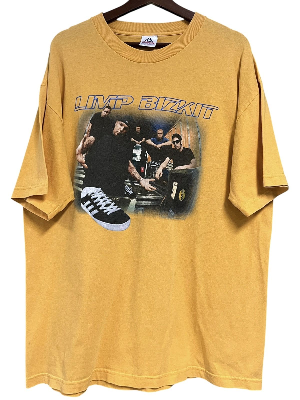 Band Tees Vintage Limp Bizkit 00s t shirt Size US XL / EU 56 / 4 - 1 Thumbnail
