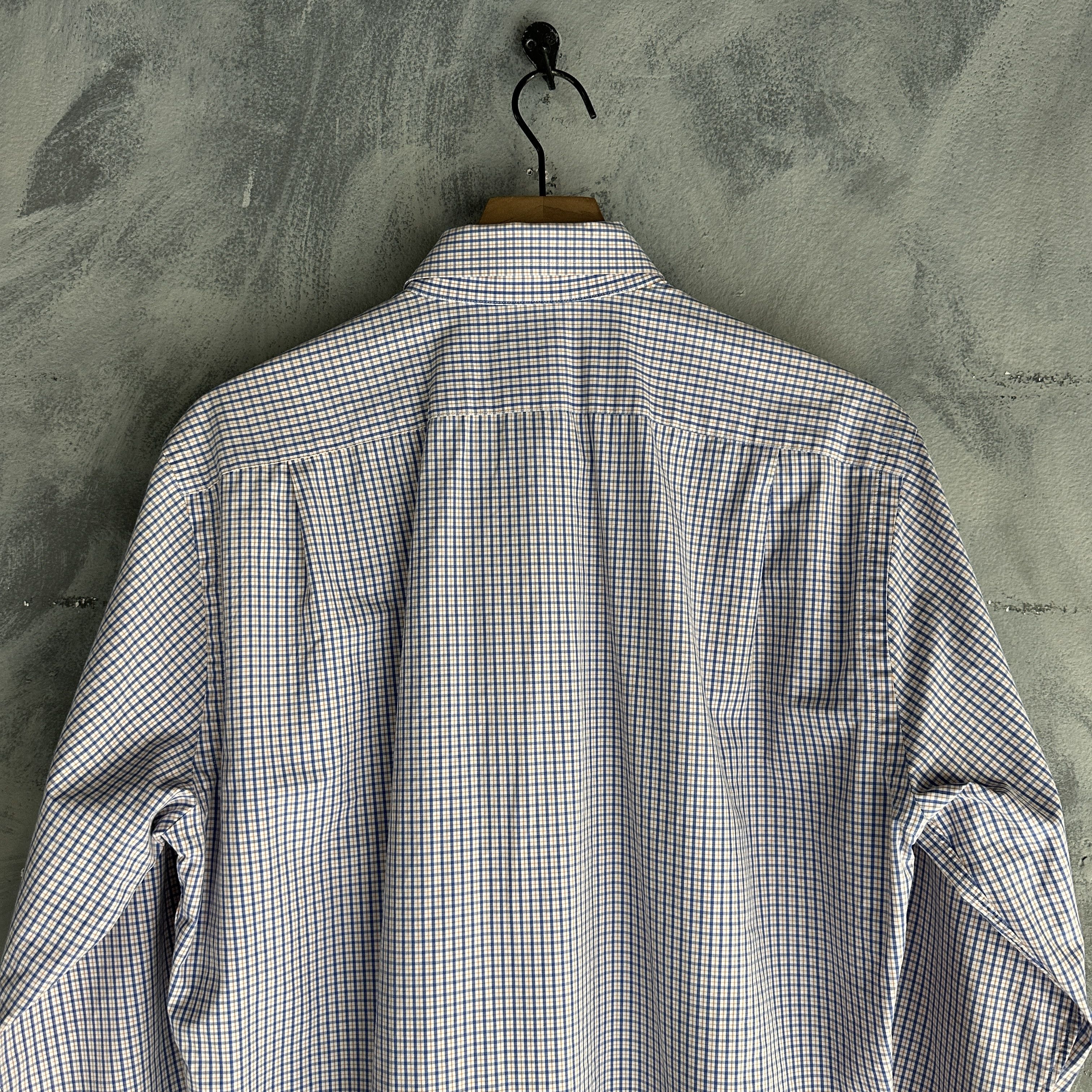 Nordstrom Nordstrom 1901 Button Up Shirt Mens Check Casual Dress Size US L / EU 52-54 / 3 - 6 Thumbnail