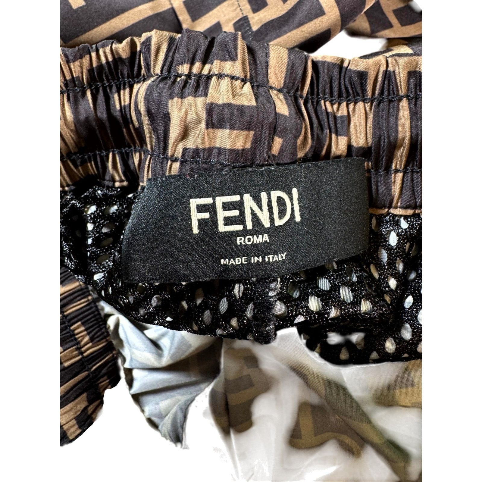 Fendi Fendi FF Monogram Brown Track Pants Size US 36 / EU 52 - 3 Thumbnail