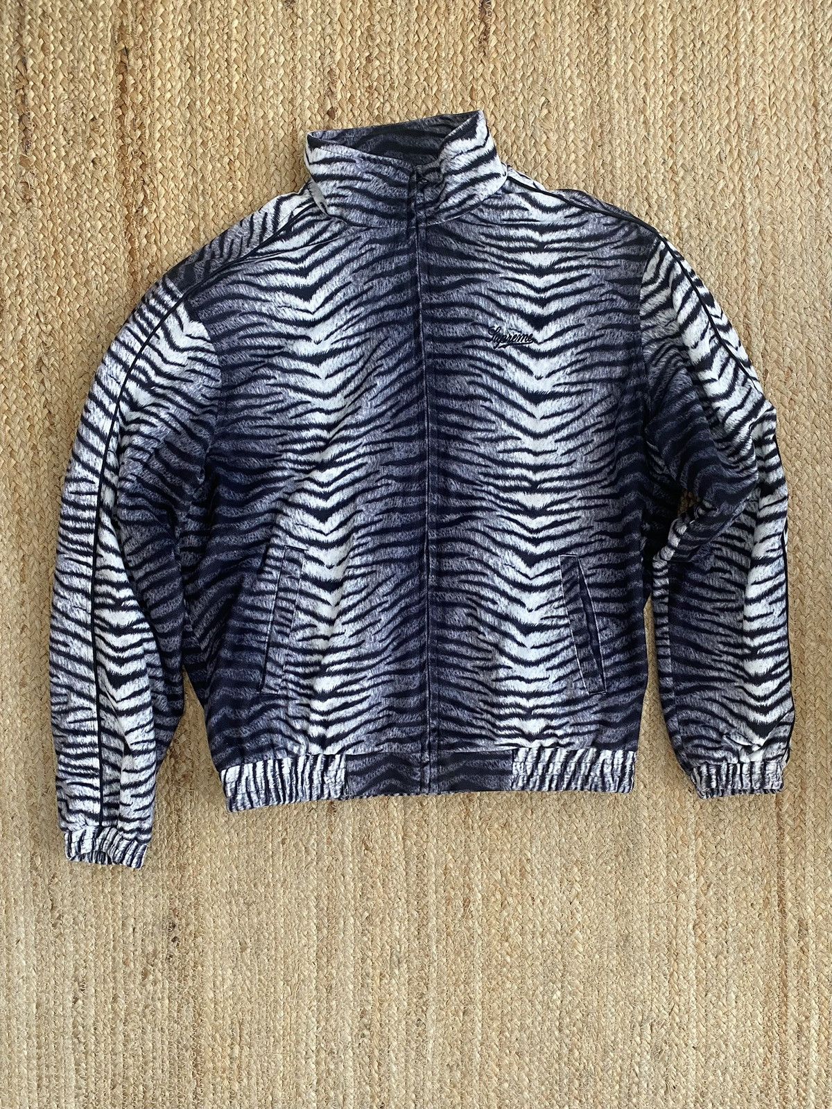 Supreme Tiger Stripe Jacket Tiger Stripe Camo Jacket With Red