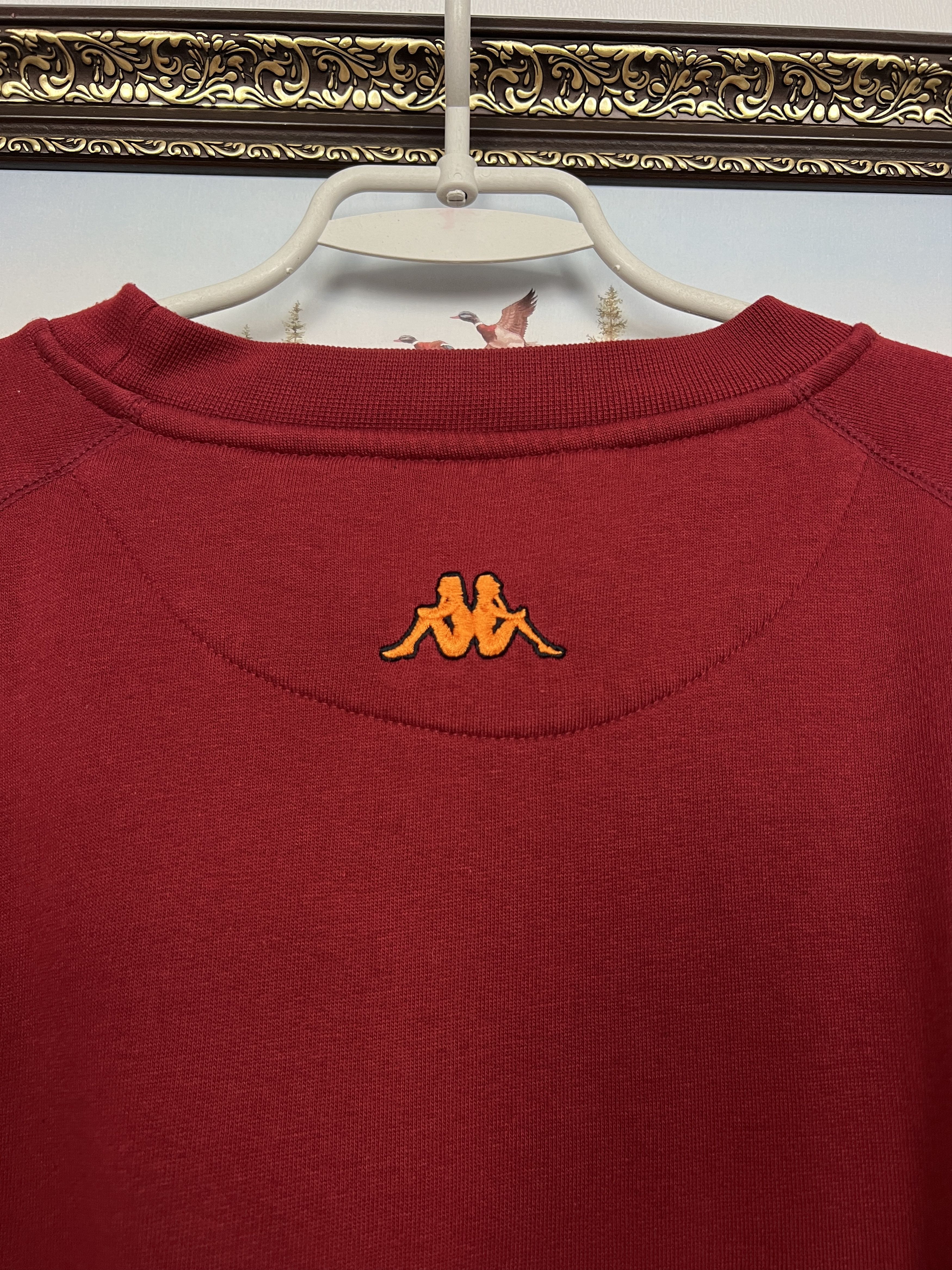 Kappa Vintage Roma Football Sweatshirt Red Soccer Crewneck Maglia Size US XXL / EU 58 / 5 - 9 Thumbnail
