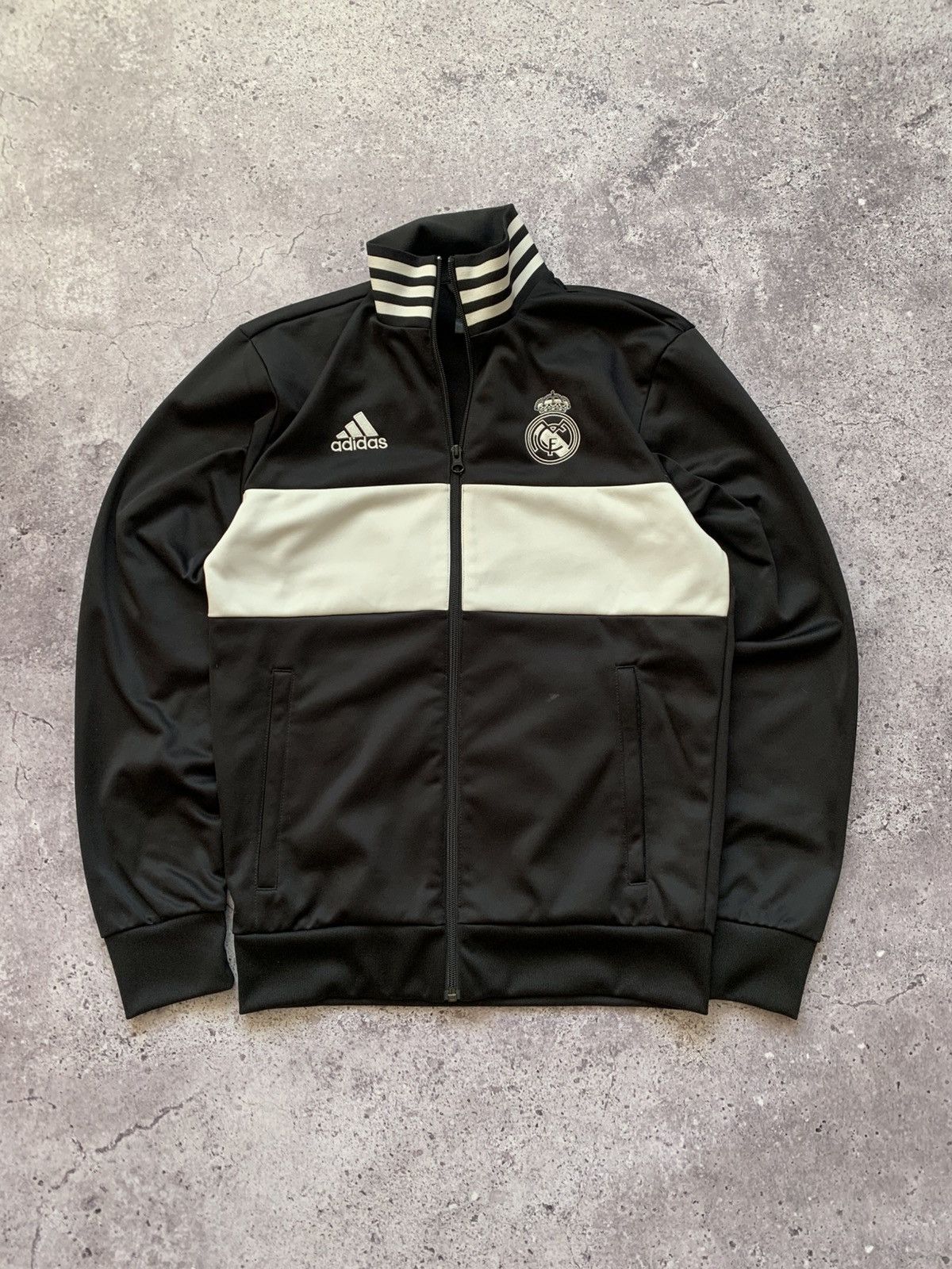 Adidas 🔥ADIDAS REAL MADRID 2018/2019 BLOCKCORE TRACK JACKET Size US S / EU 44-46 / 1 - 1 Thumbnail