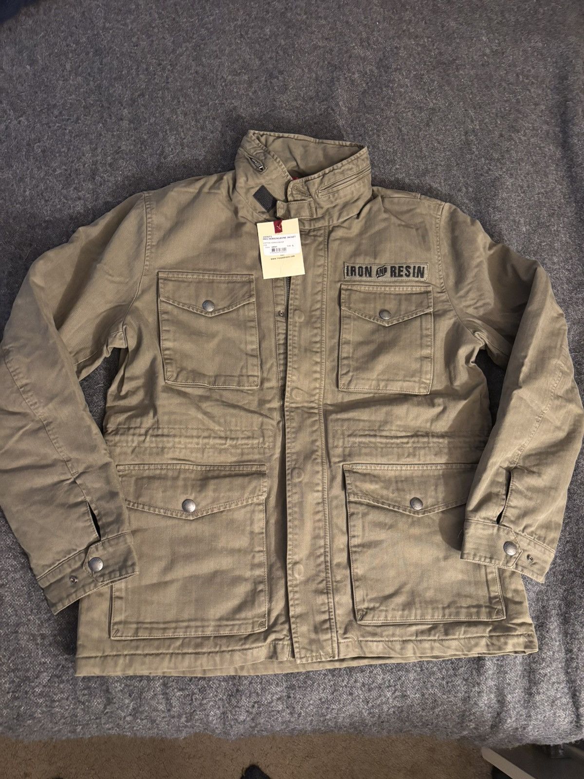 Other Iron and Resin M-65 Herringbone Field Jacket Size US L / EU 52-54 / 3 - 1 Thumbnail