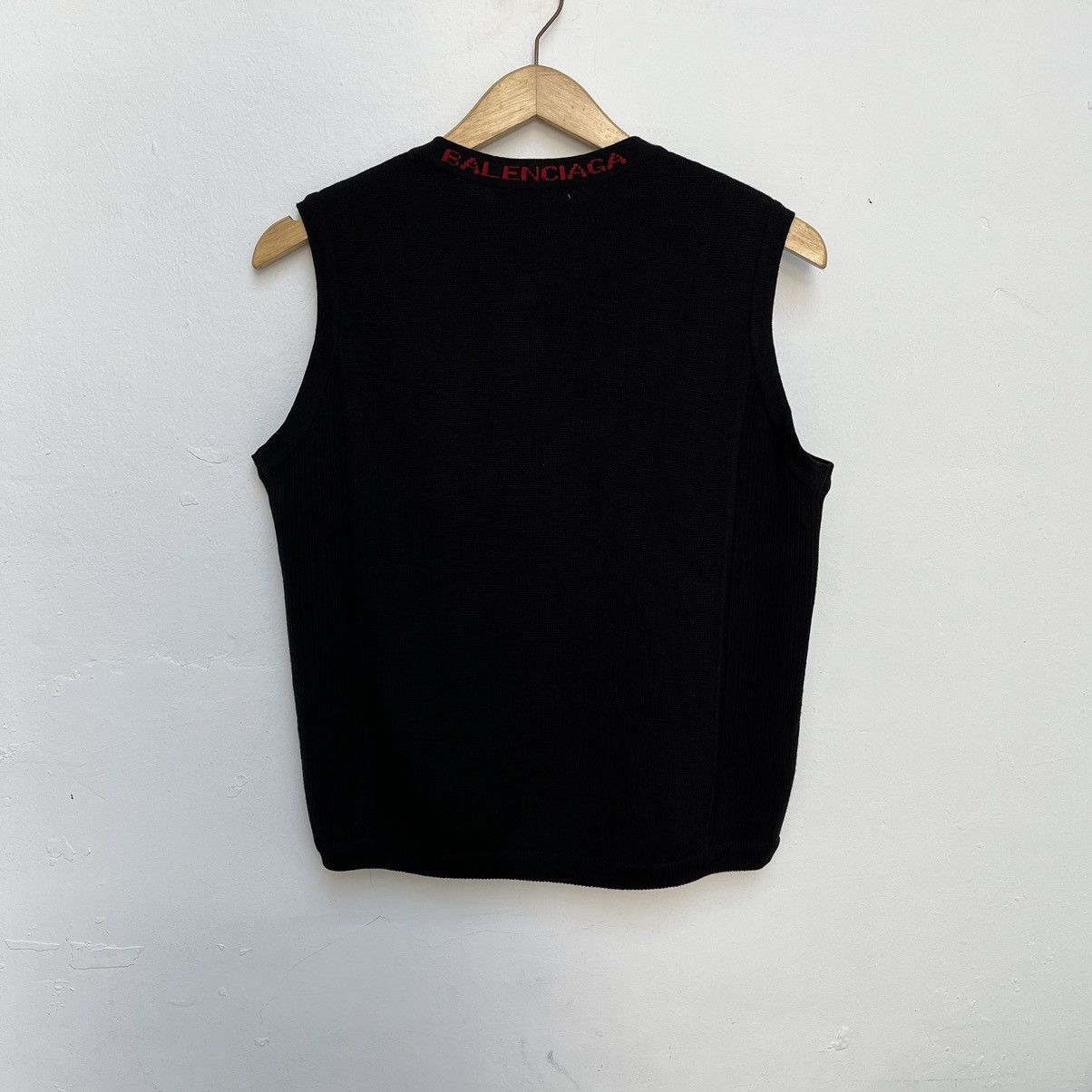 Balenciaga Balenciaga Paris Knitwear Big Logo / Script Unisex Size US M / EU 48-50 / 2 - 2 Thumbnail