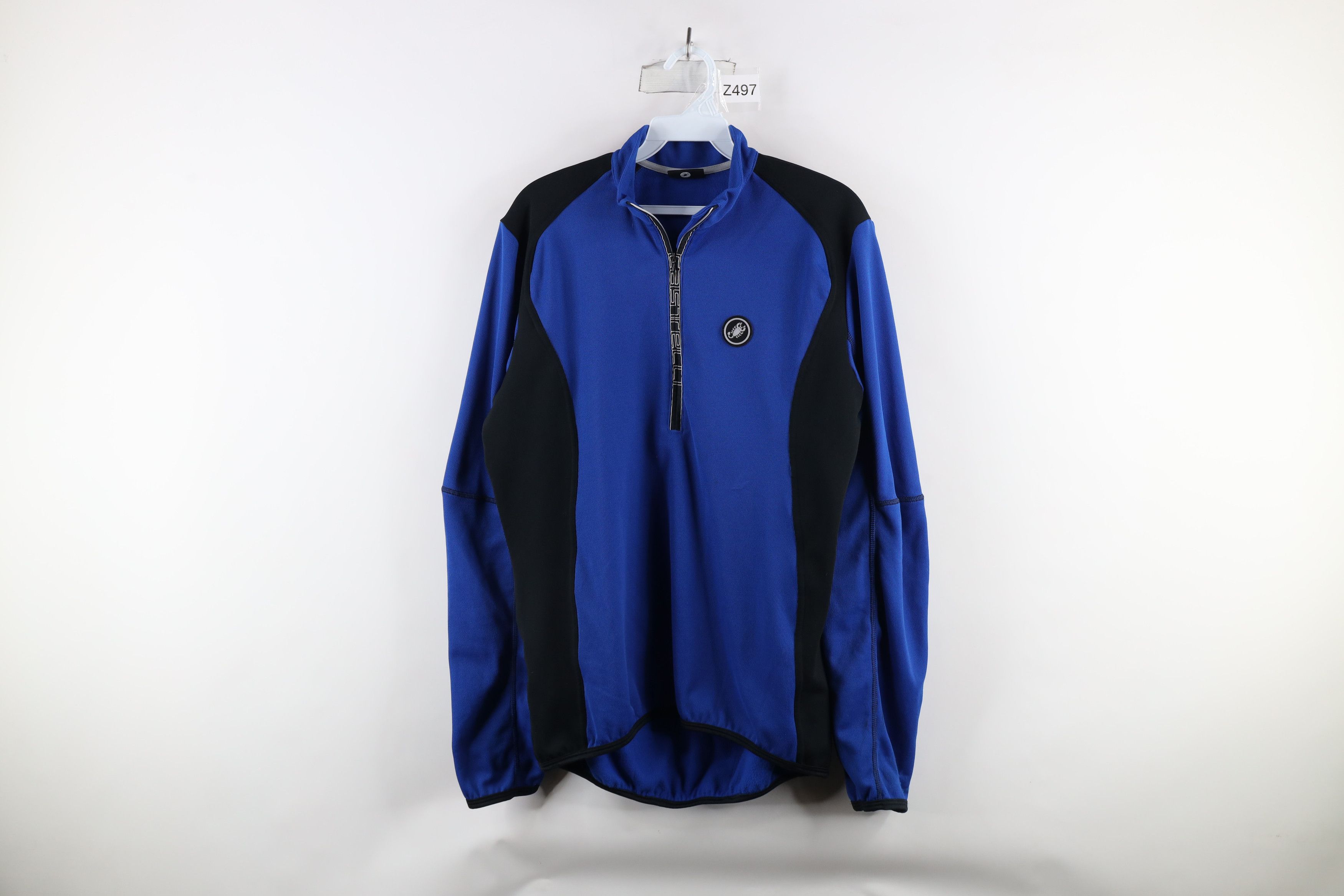 Vintage Vintage Castelli Lined Half Zip Bicycle Cycling Jersey Size US XXL / EU 58 / 5 - 1 Thumbnail