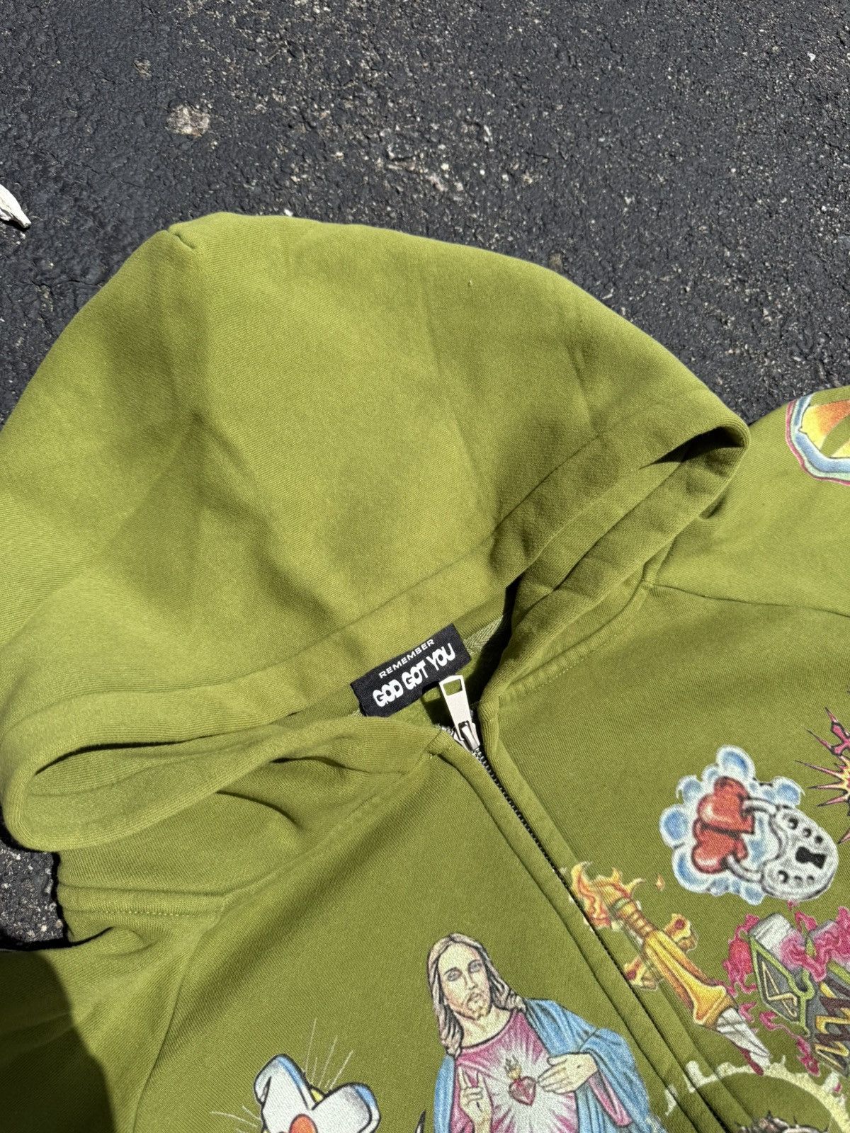 Other We Are Righteous Risen King Zip Up Hoodie Size XL Size US XL / EU 56 / 4 - 3 Thumbnail