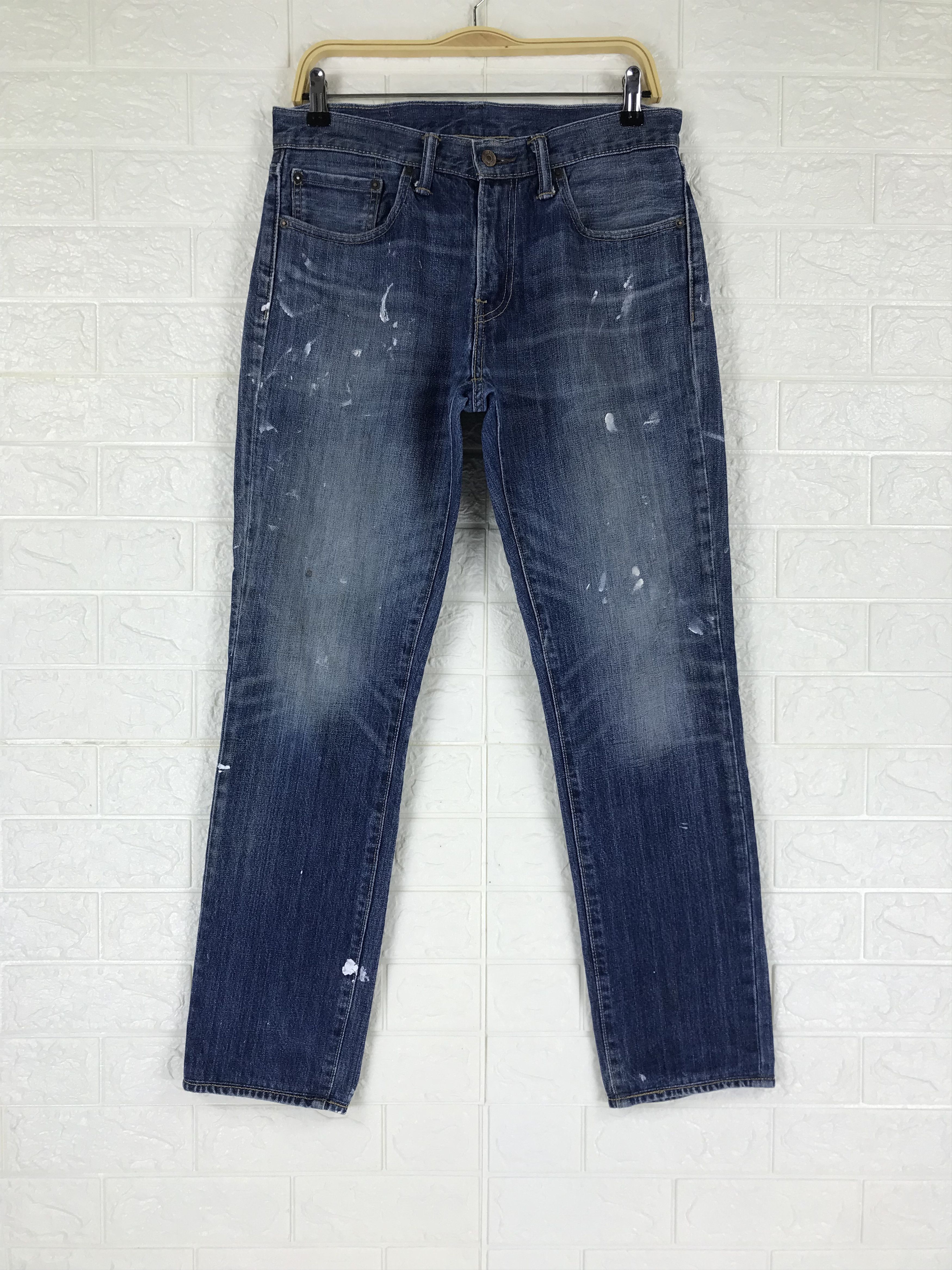 Levi's Vintage Levi's 511 Paint Splattered Jeans Size US 31 - 1 Thumbnail