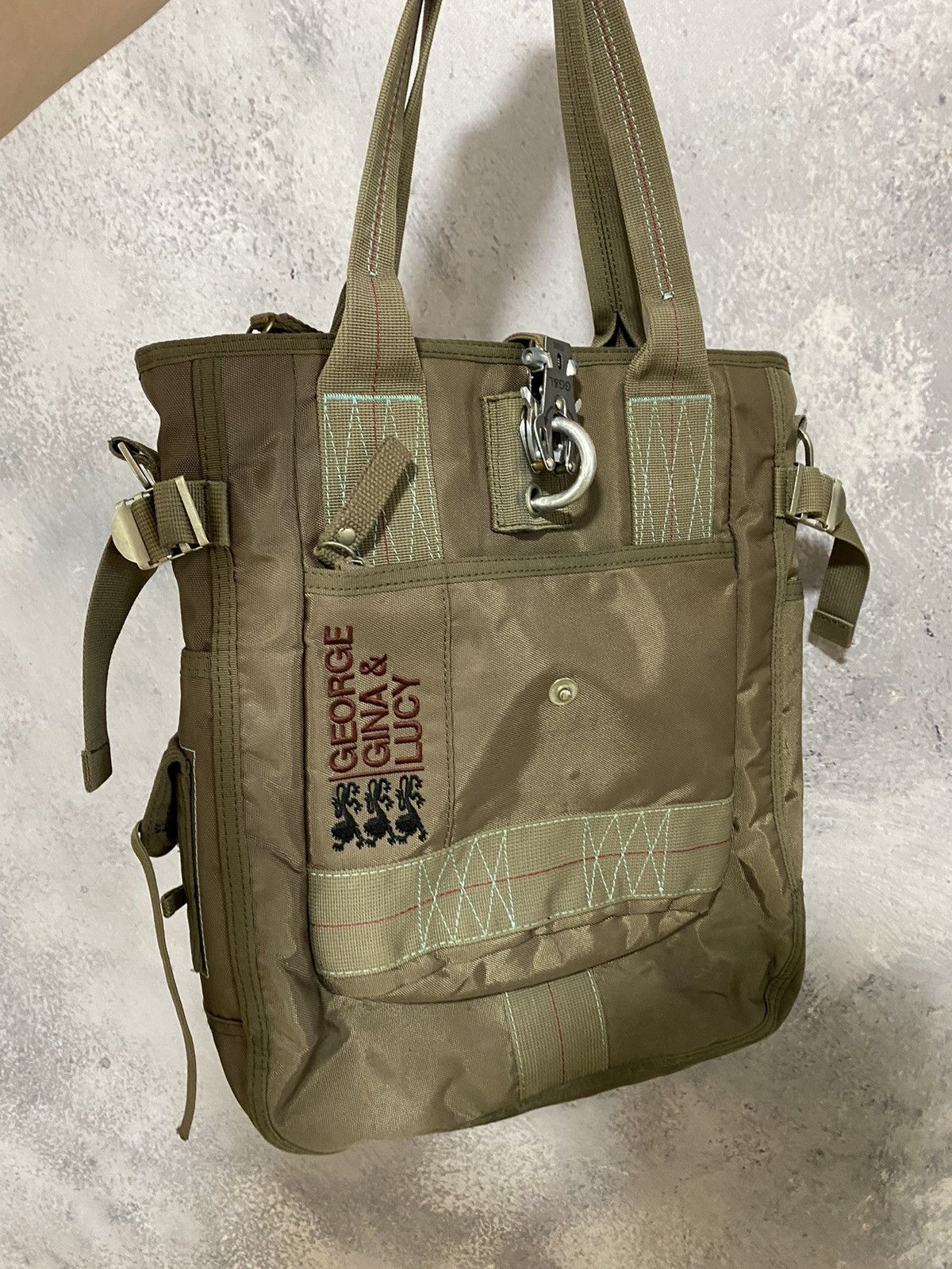 George Gina & Lucy Vintage Y2K George Gina & Lucy GGL “Little Sushi” Tote Bag Size ONE SIZE - 2 Thumbnail