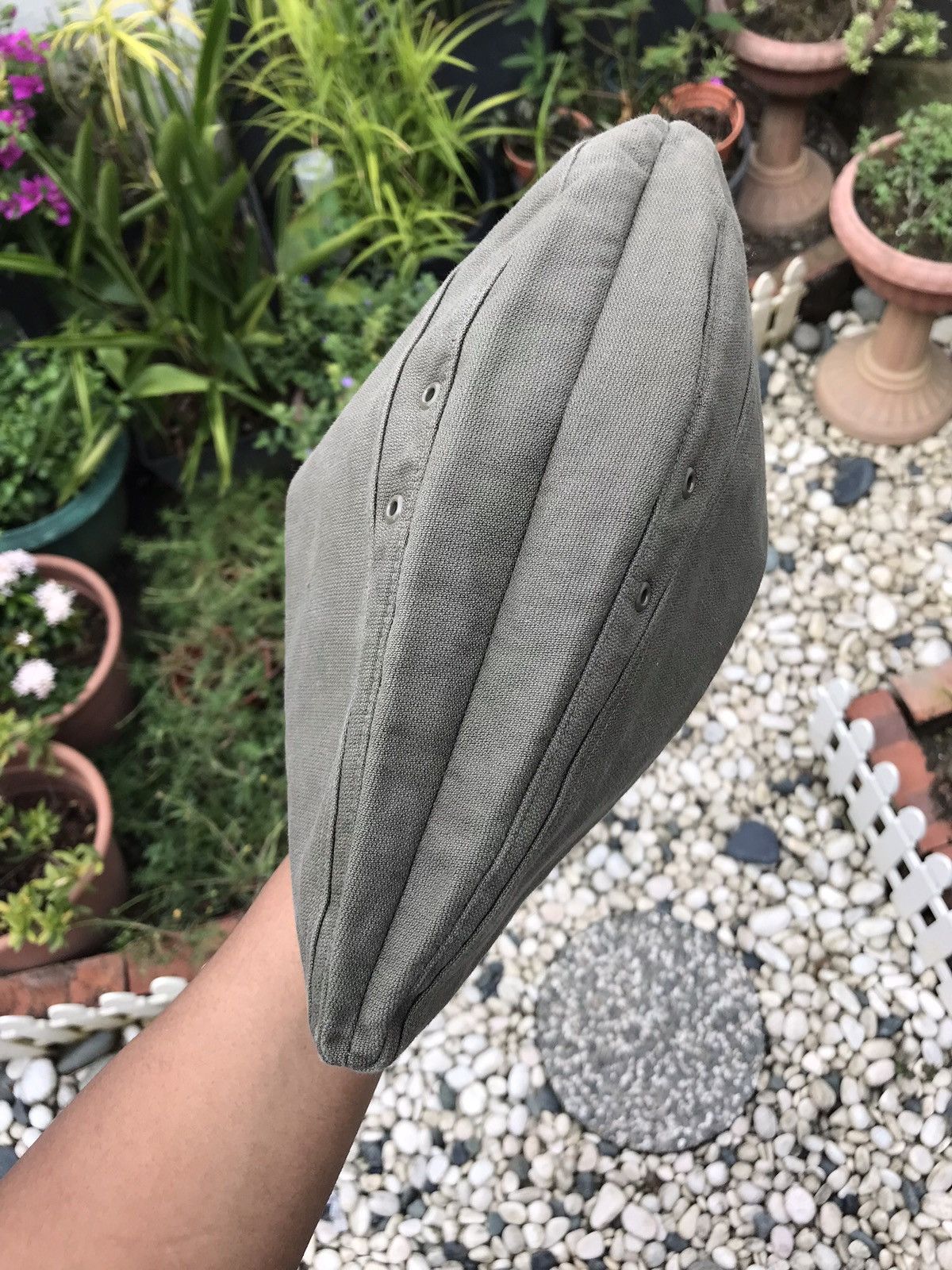 SCHMIDT VINTAGE 90’s WEST GERMAN MILITARY UNIFORM GARRISON HAT 🇩🇪 Size ONE SIZE - 6 Thumbnail