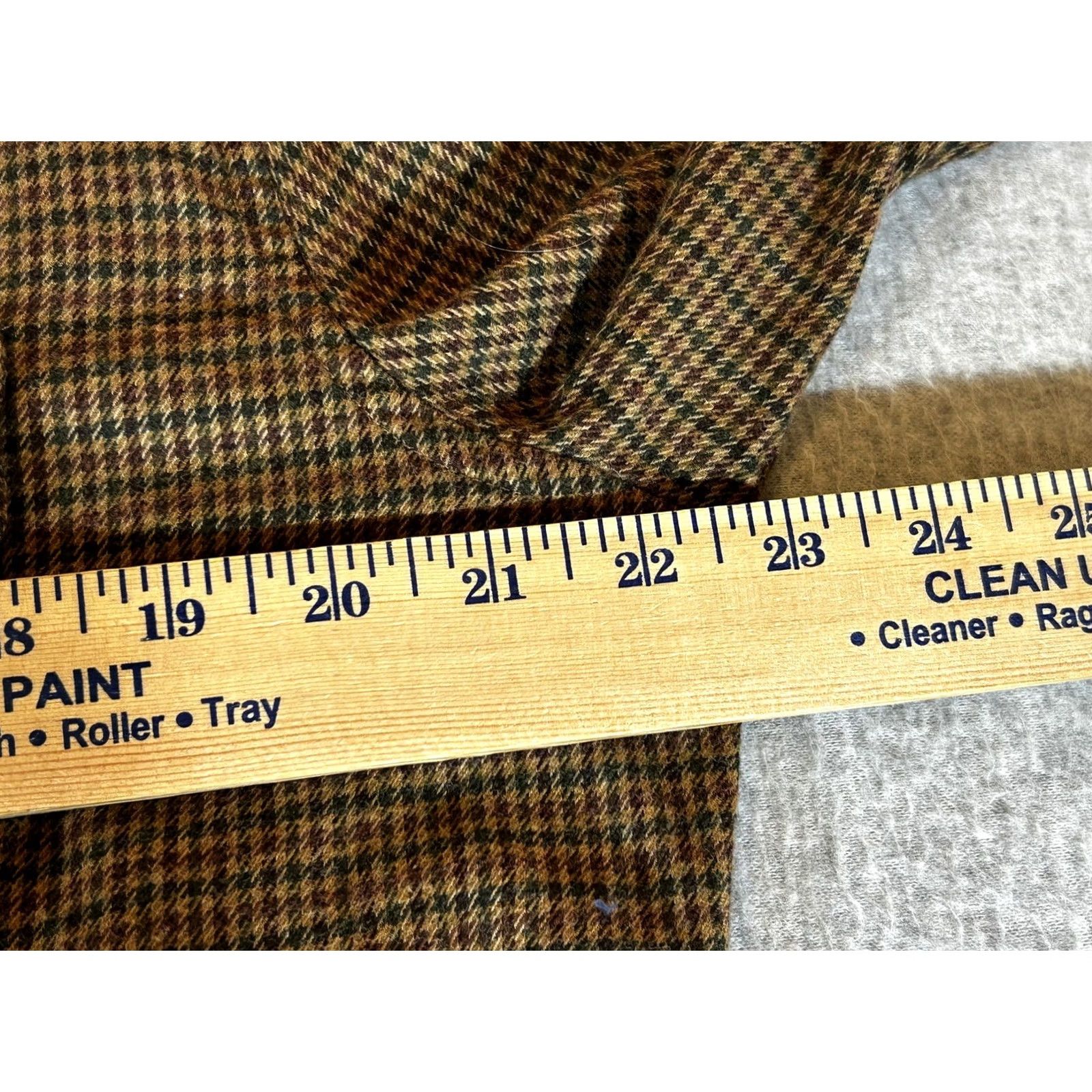 J.Crew J.Crew Button-Up Flannel Shirt Mens Large Brown Check Cashmere Blend Long Sleeve Size US L / EU 52-54 / 3 - 4 Thumbnail