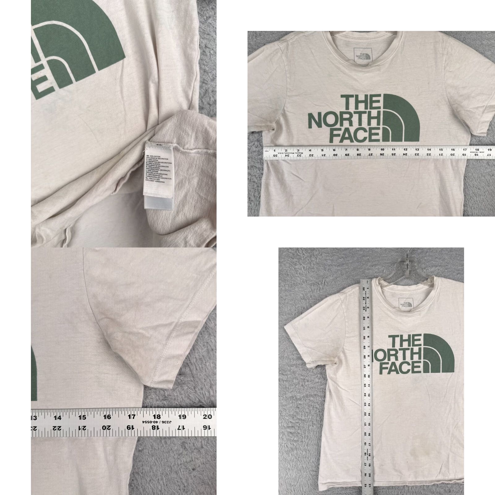 The North Face The North Face Shirt Women S White Short Sleeve Crew Cotton Jersey READ Size S / US 4 / IT 40 - 8 Thumbnail