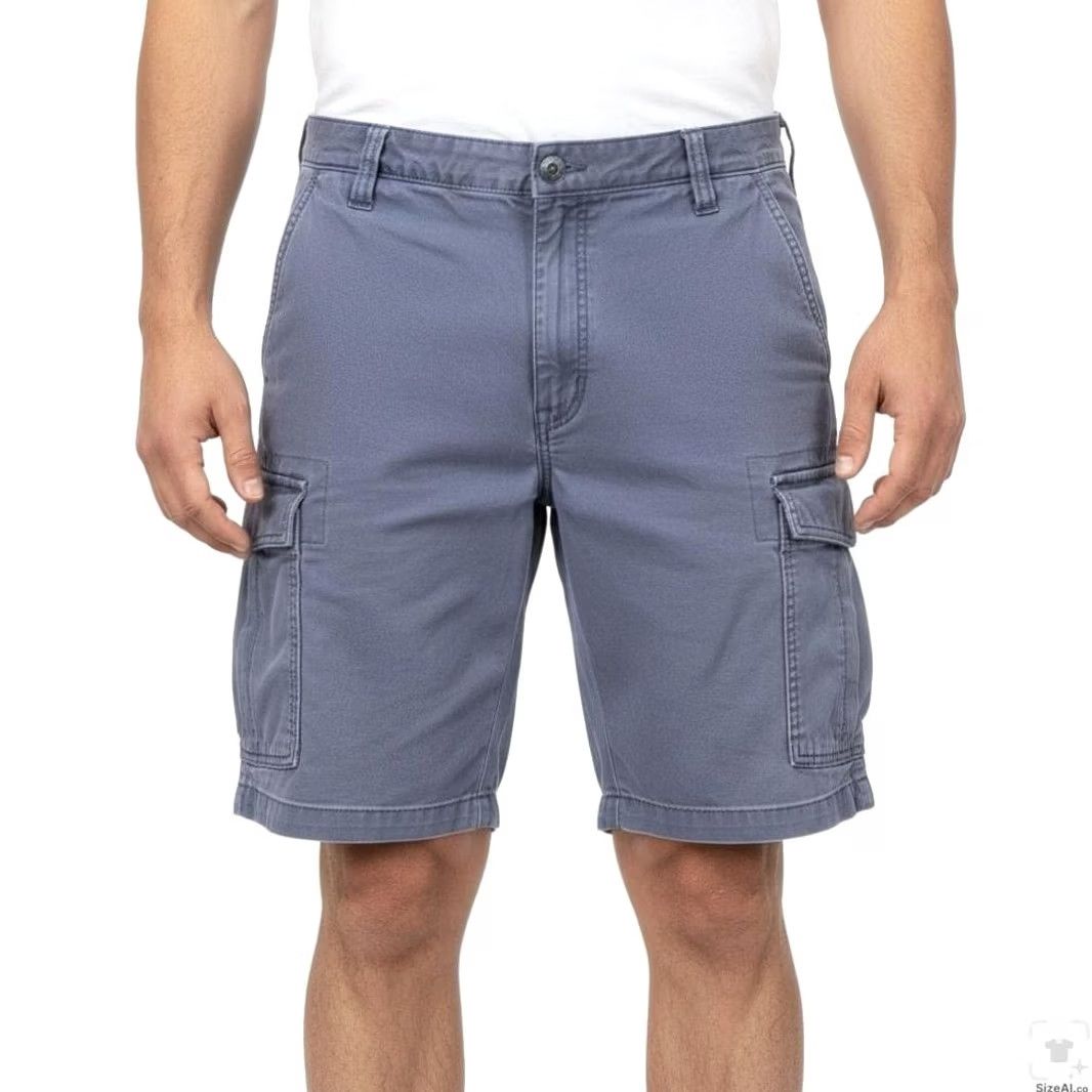 Carhartt Carhartt Shorts Mens 42 Blue Cargo Relaxed Fit Stretch Canvas 11 Inseam Size US 42 / EU 58 - 4 Thumbnail