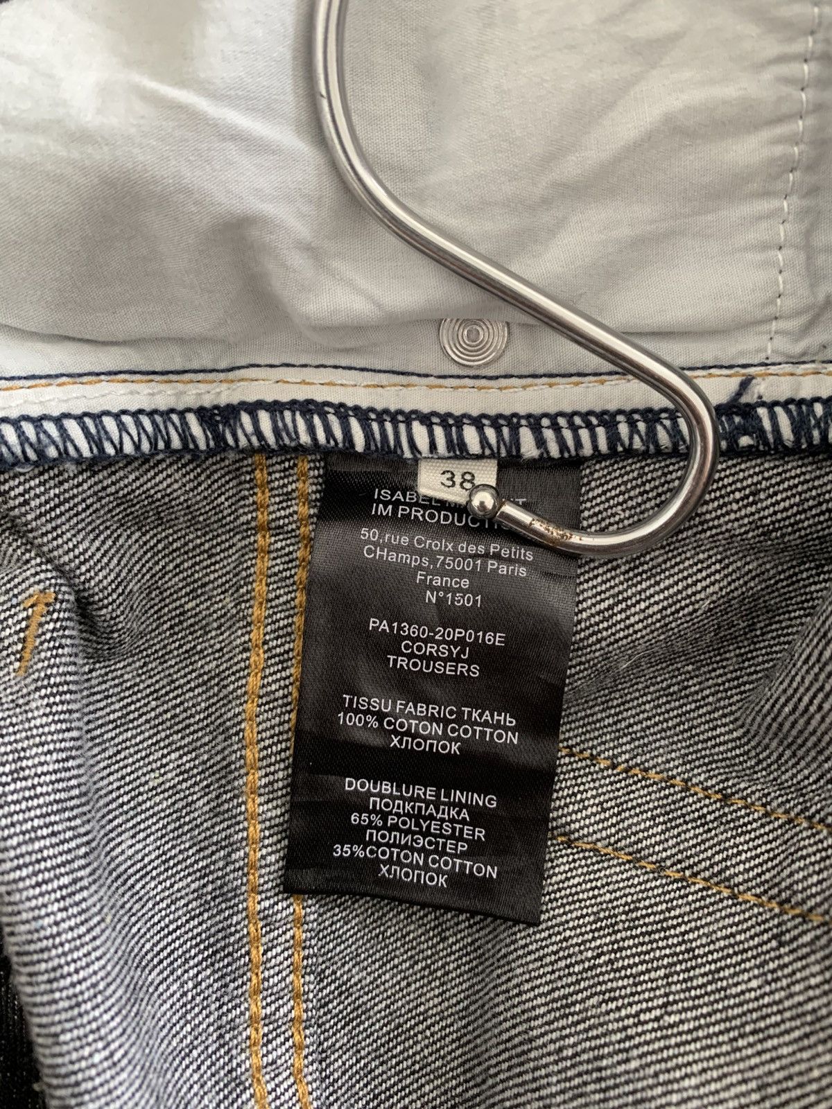 Isabel Marant Last📦 Isabel Marant Indigo Denim Jeans Size US 30 / EU 46 - 5 Thumbnail