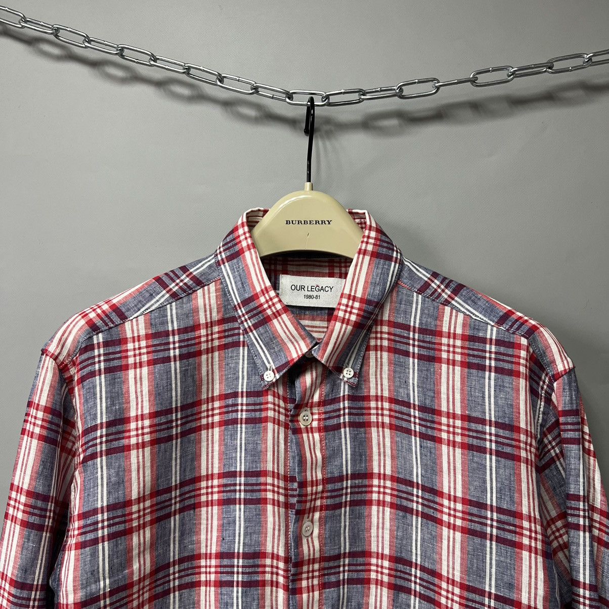 Our Legacy Our Legacy Linen Button-Up Shirt Size L Size US L / EU 52-54 / 3 - 2 Thumbnail
