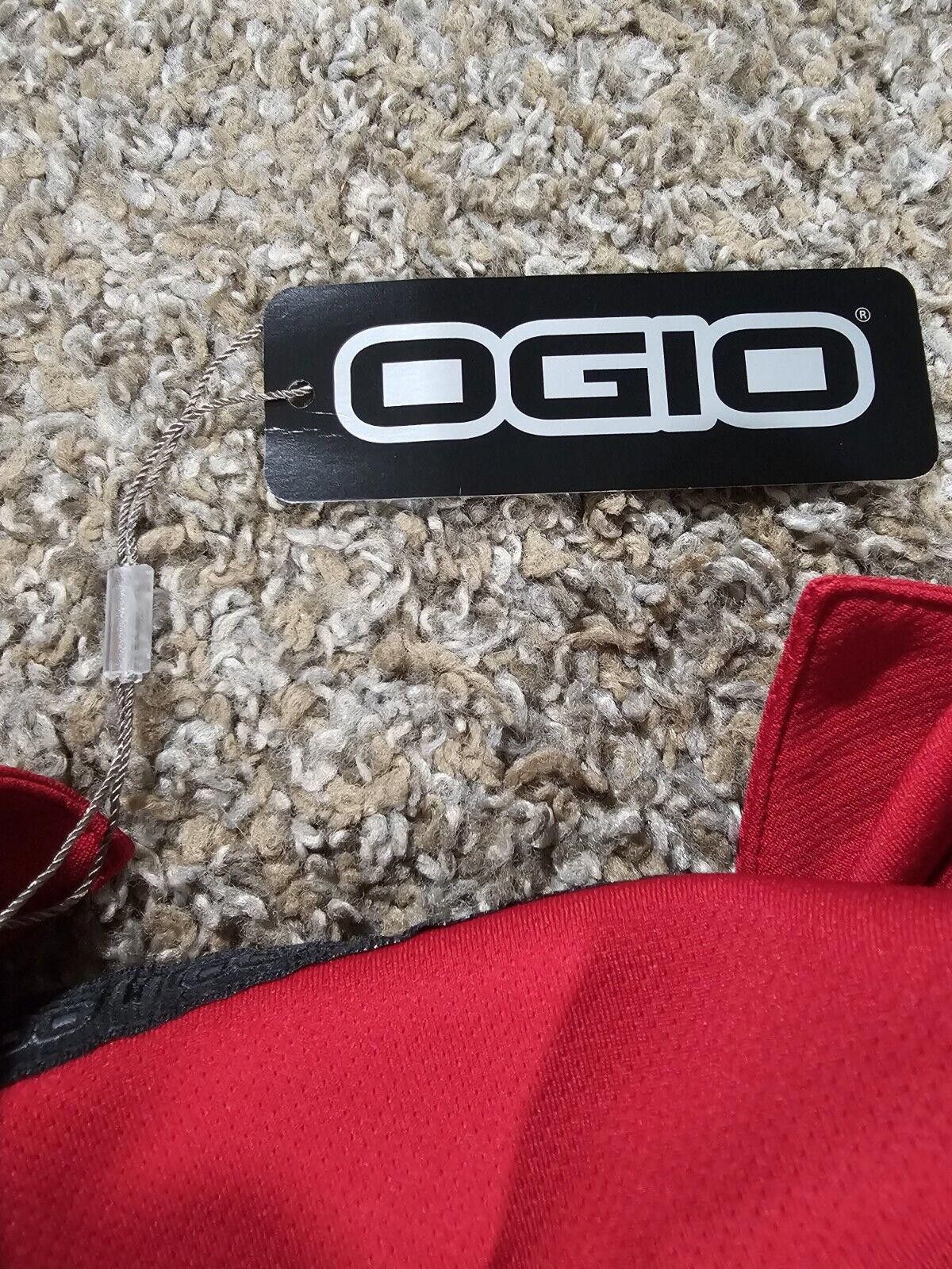 Ogio New OGIO Hydrite Womens Red Snap Polo Golf Shirt 2XL NWT Size XXL / US 16-18 / IT 52-54 - 9 Thumbnail