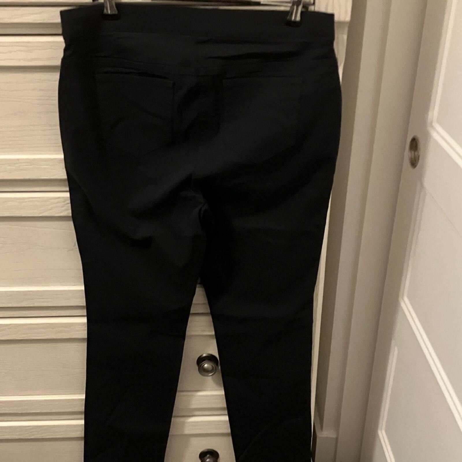 Other NWOT Rafaella Black Straight Leg Women's Pants Size 30" / US 8 / IT 44 - 7 Thumbnail