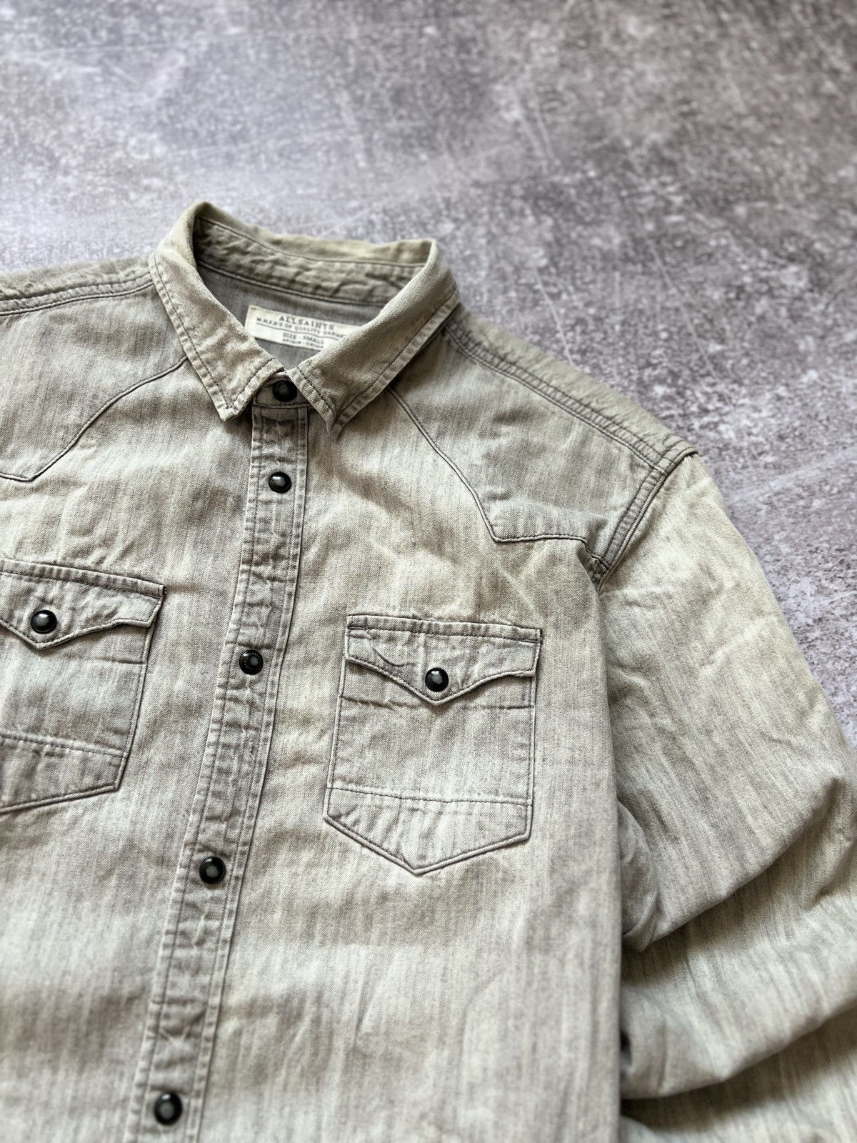 Allsaints AllSaints Denim Jacket Jeans Size US S / EU 44-46 / 1 - 4 Thumbnail