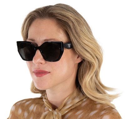 Prada Prada Women Sunglasses Cat Eye PR19ZSF 1AB5S0 NEW AUTHENTIC Size ONE SIZE - 12 Thumbnail