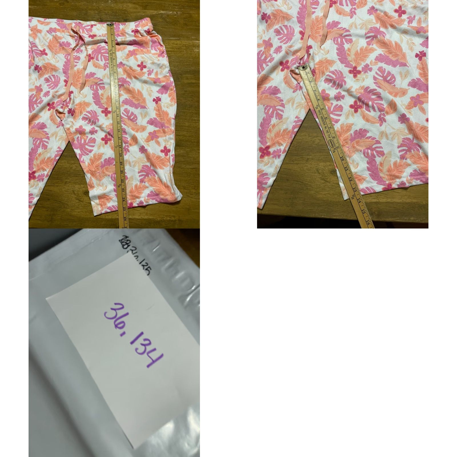 Croft & Barrow Croft & Barrow Shorts Women's Plus 2X Sleep Shorts Floral Multicolor Pink White Orange Size 40" / US 18 - 8 Thumbnail