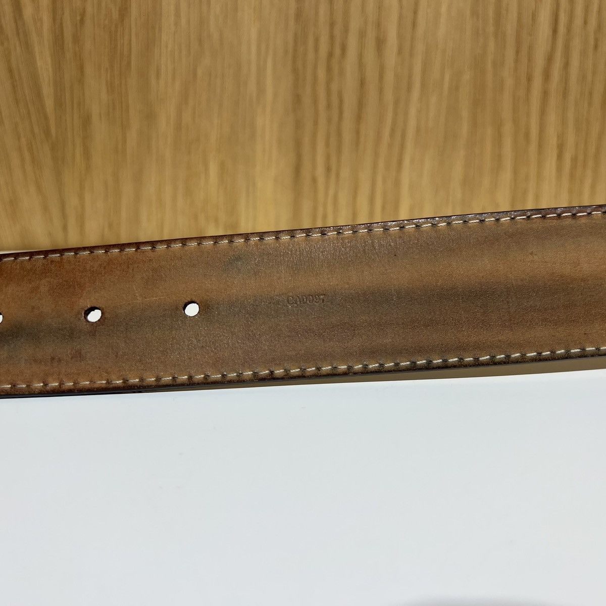 Louis Vuitton 🔹Louis Vuitton Inventeur Metal Buckle Leather Belt Size ONE SIZE - 4 Thumbnail