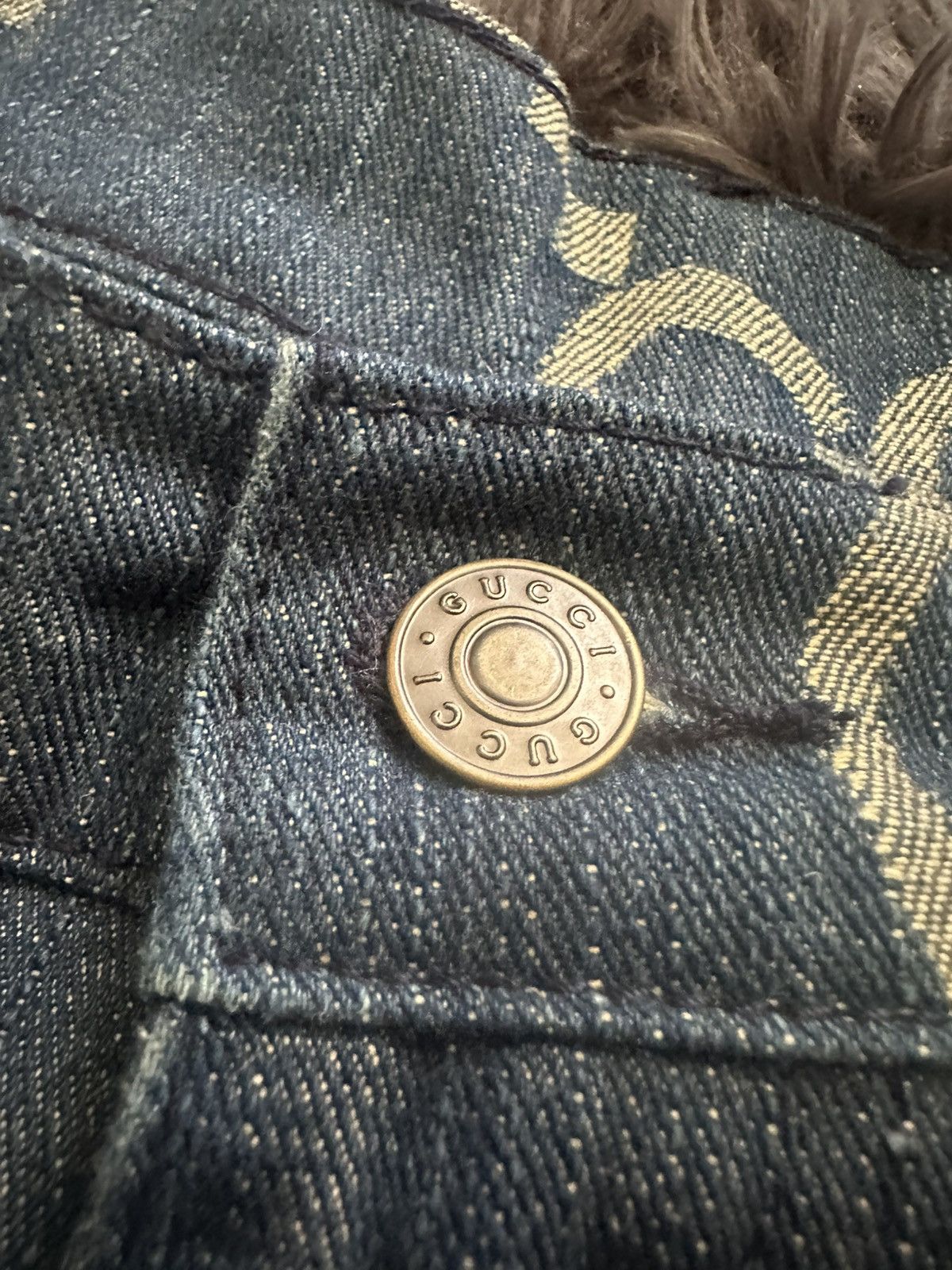 Gucci Gucci Monogram Denim Shorts Size US 30 / EU 46 - 3 Thumbnail