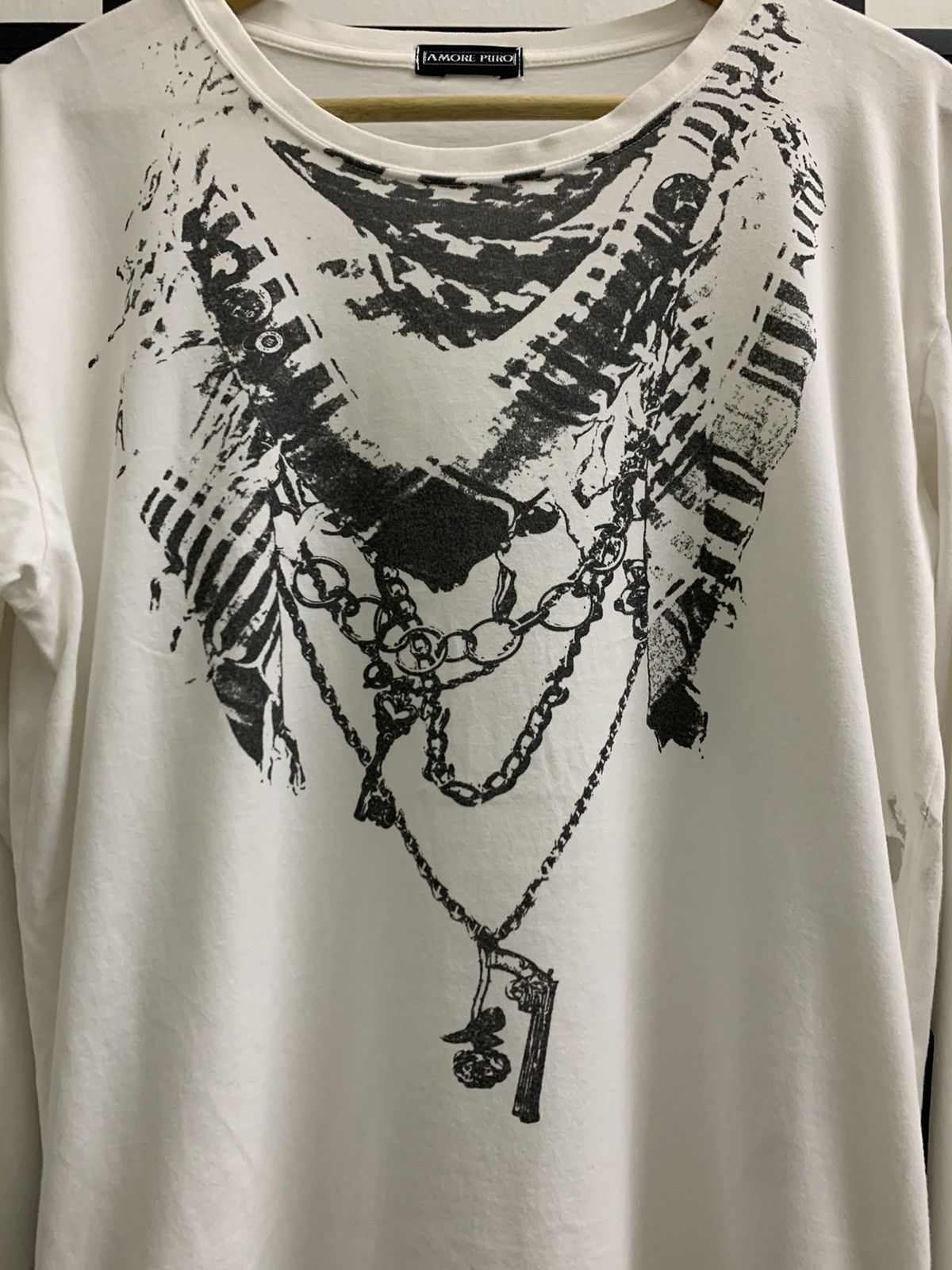 Band Tees VINTAGE AMORE PURO BIG PRINT TEE Size US L / EU 52-54 / 3 - 2 Thumbnail