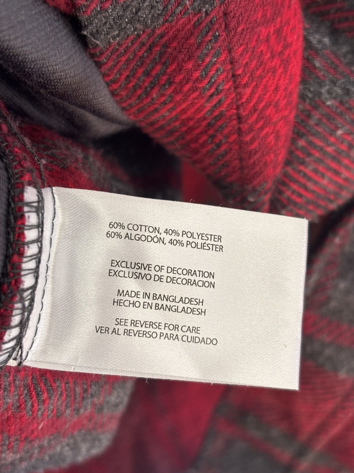 Orvis Orvis Red Gray Plaid Fleece Lined Flannel Shirt Jacket XXL Size US XXL / EU 58 / 5 - 6 Thumbnail
