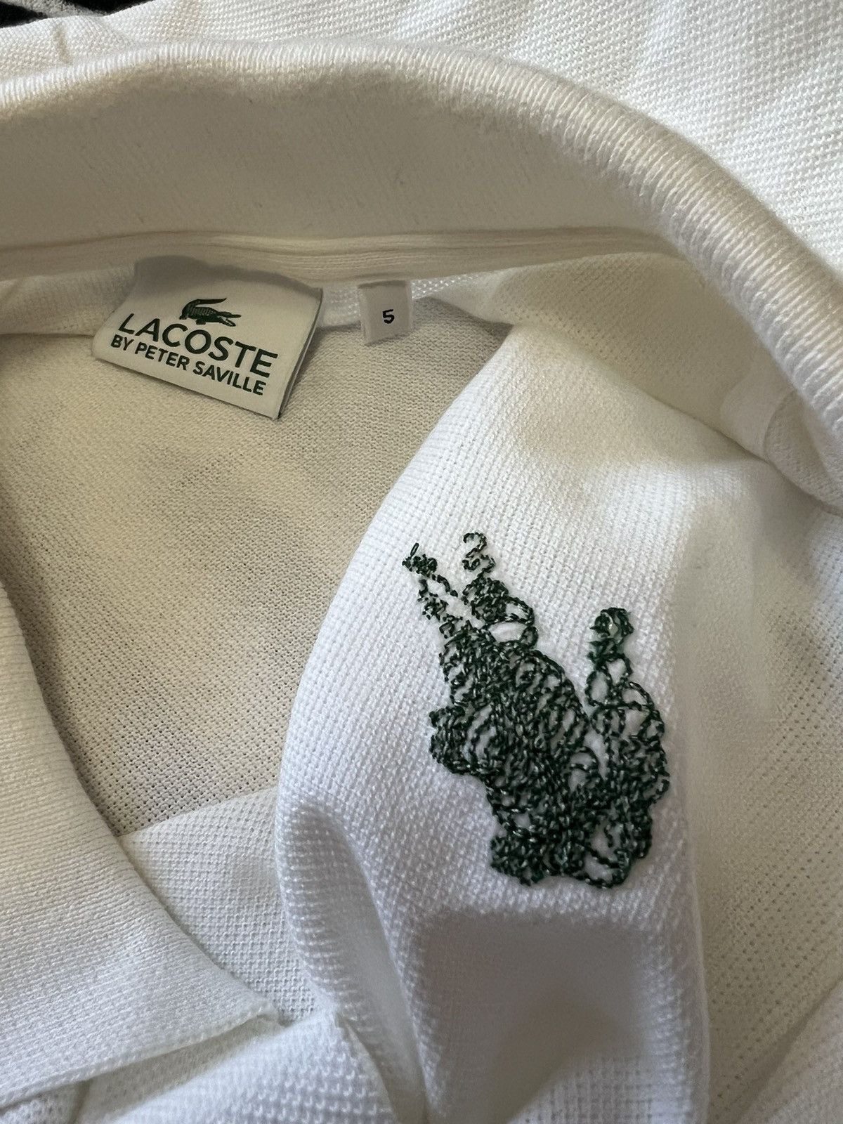 Designer × Lacoste Lacoste by Peter Saville polo t-shirt authentic Size US L / EU 52-54 / 3 - 6 Thumbnail