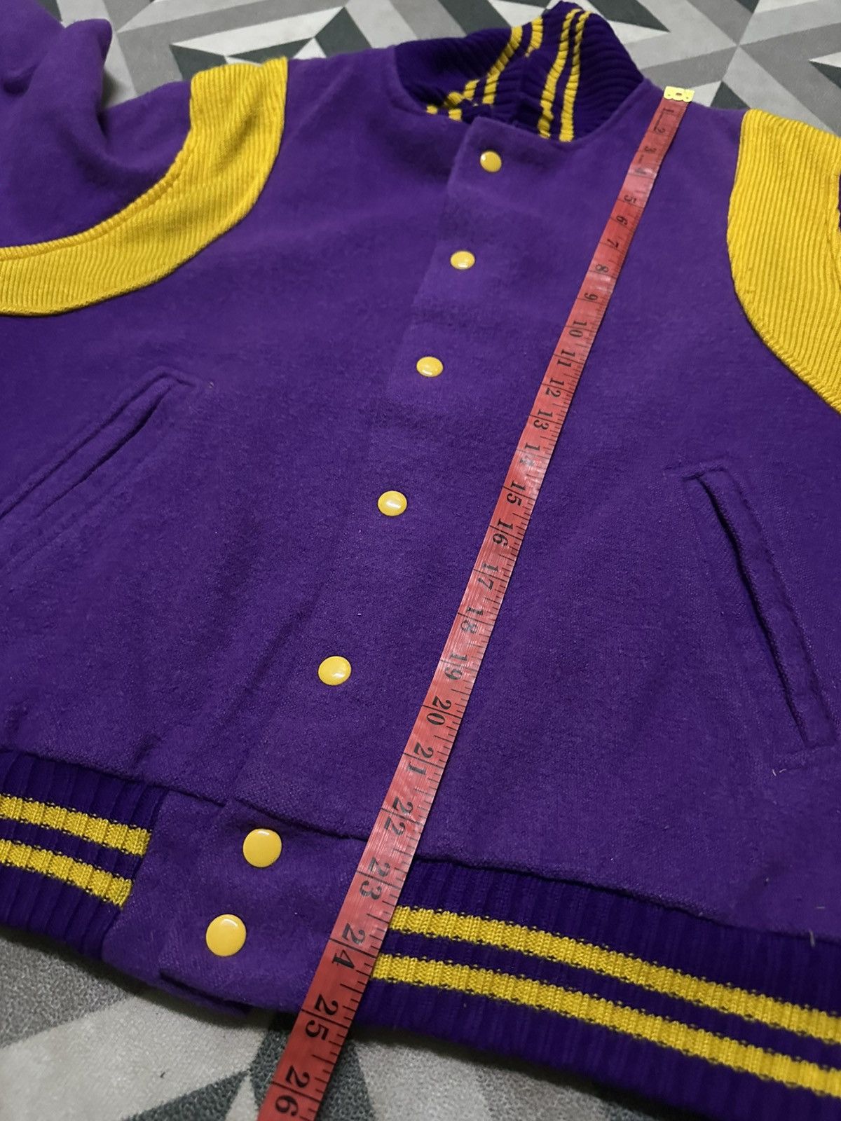 Vintage Vintage 90s Varsity jacket Size US L / EU 52-54 / 3 - 9 Thumbnail