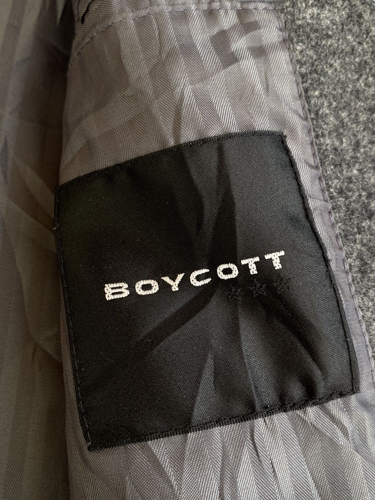 Boycott × Japanese Brand Boycott Wool Jacket Double Breasted Size M / US 6-8 / IT 42-44 - 8 Thumbnail