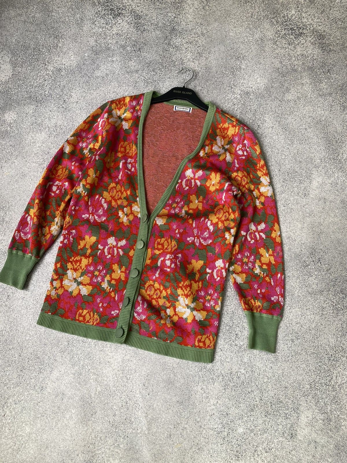Designer × Vintage × Yves Saint Laurent Vintage YSL Yves Saint Laurent Women’s Rare Floral Suit Size S / US 4 / IT 40 - 5 Thumbnail